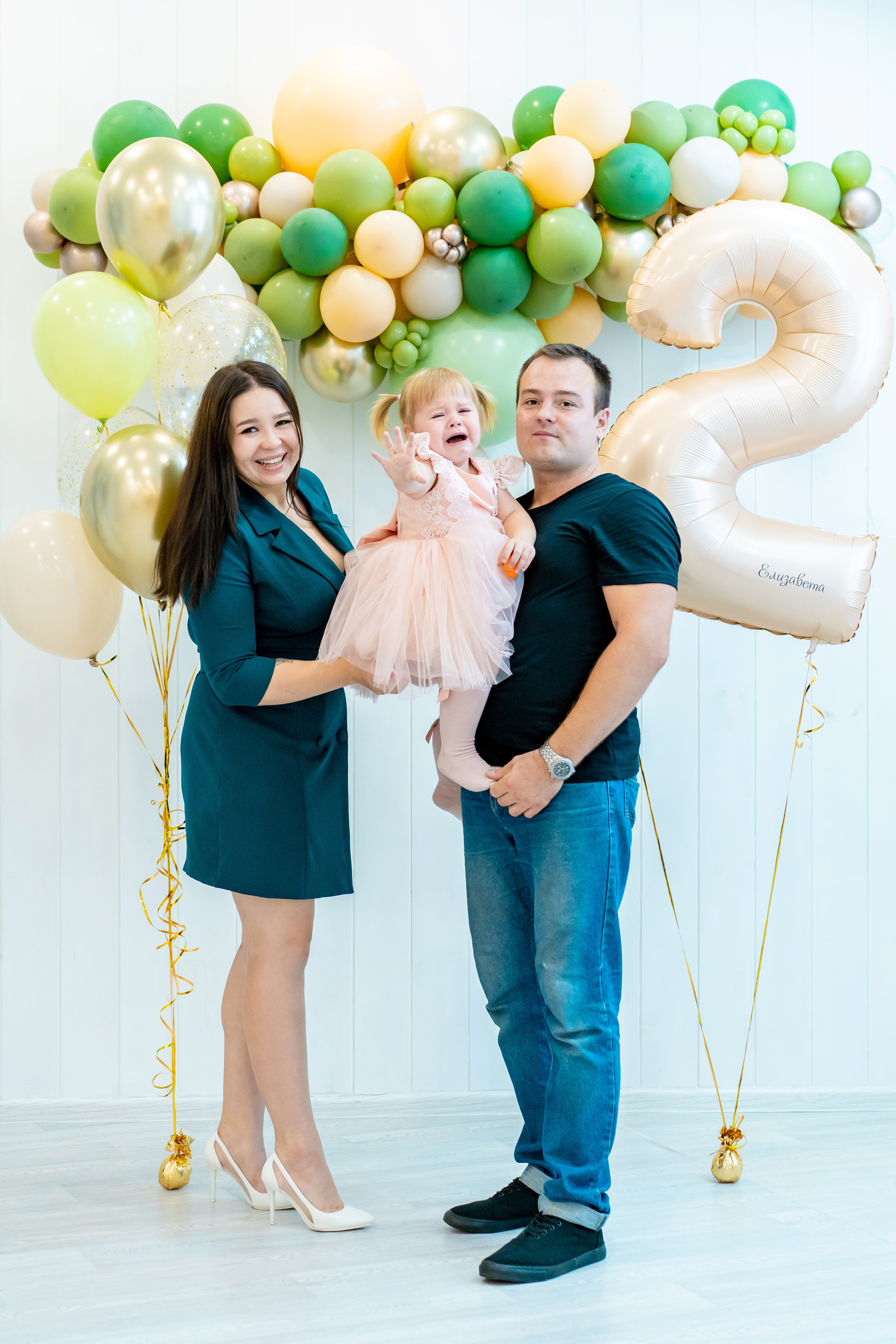 Два годика Елизавете. Фотограф Казакова Анастасия