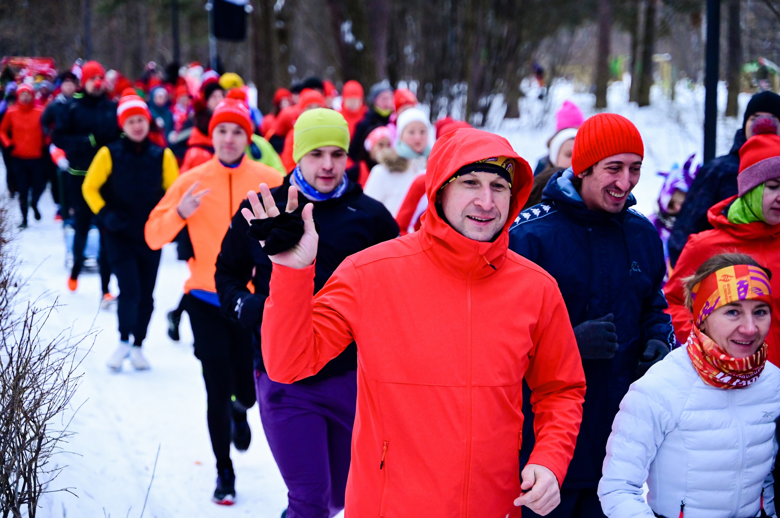 Sat9am5km x GRI (Кузьминки 03.02.24). Фотограф | Ирина Гамзинова | Москва