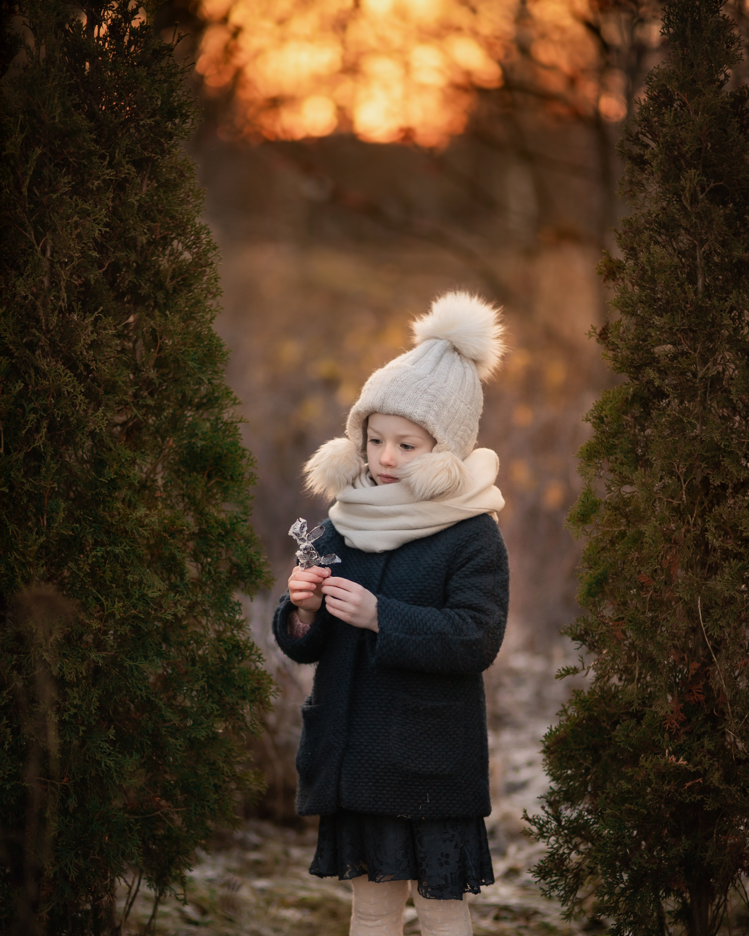 Зимние узоры. Семейный фотограф в Москве