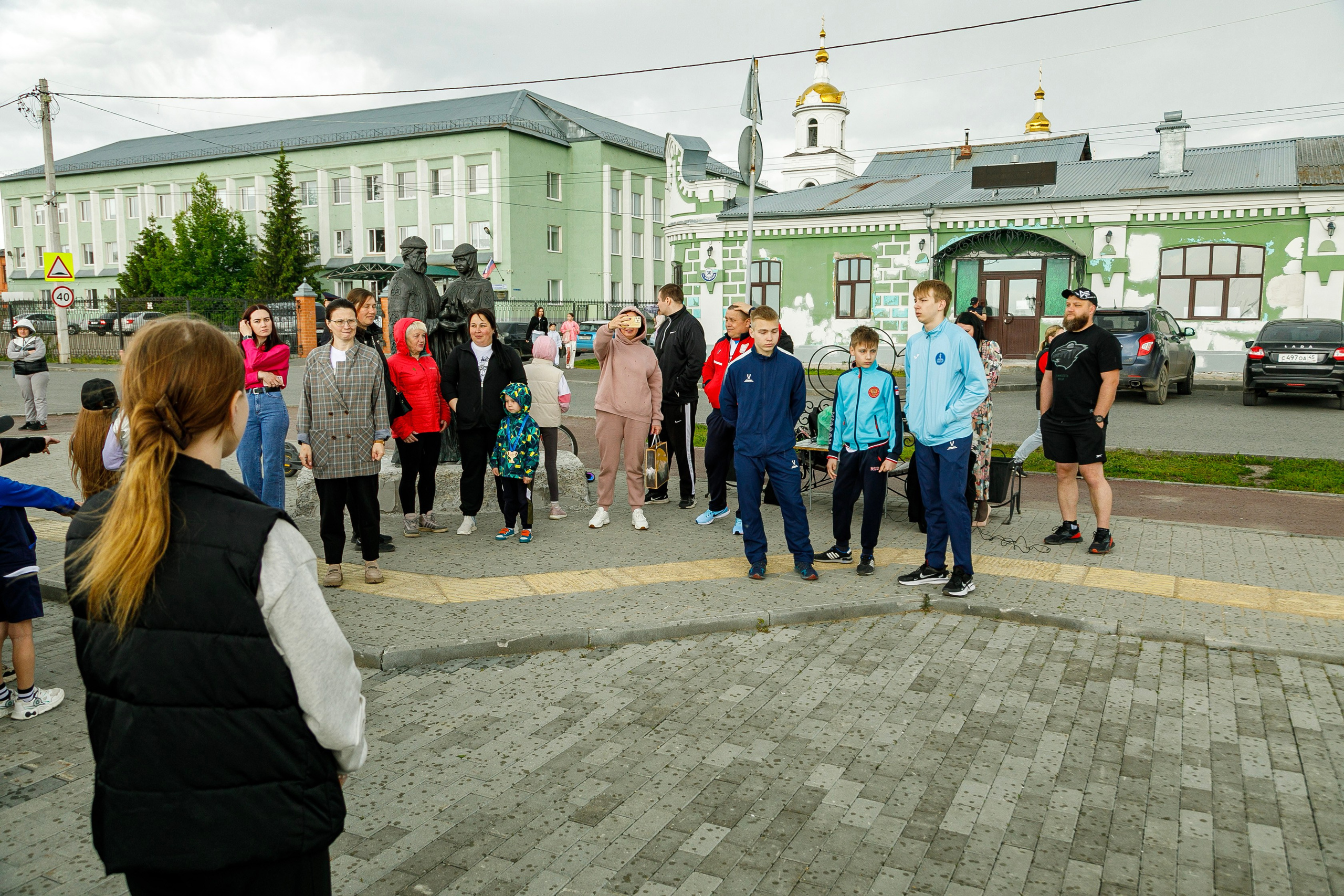 «СпортЛето» и «Зарядка с чемпионом» — семья Сармачевых 😋. Фотограф Андрей Гузеев