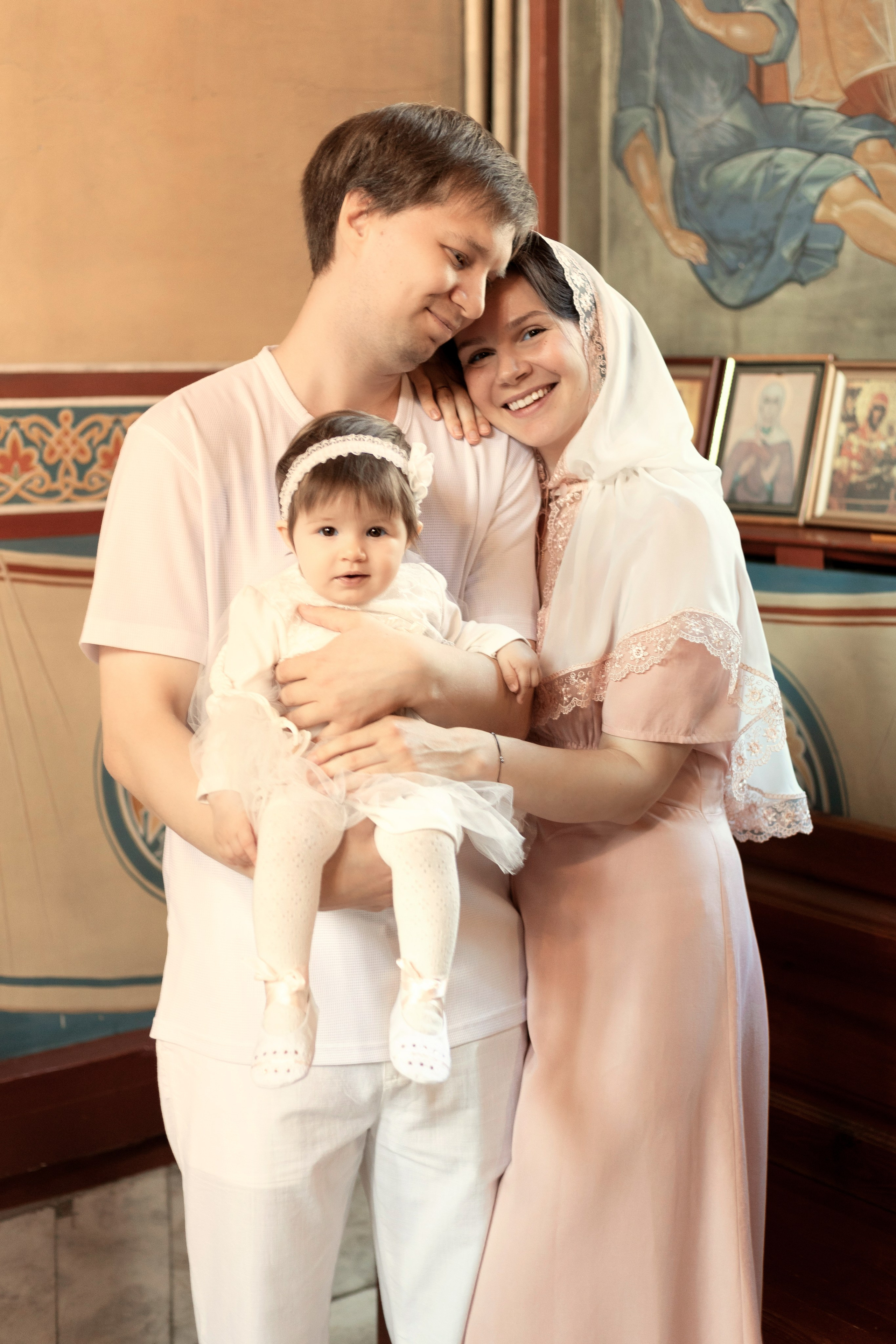 Таинство Крещение Антонины. ТОП Фотограф на Крещение и Венчание Железногорск Алексей Мещеряков