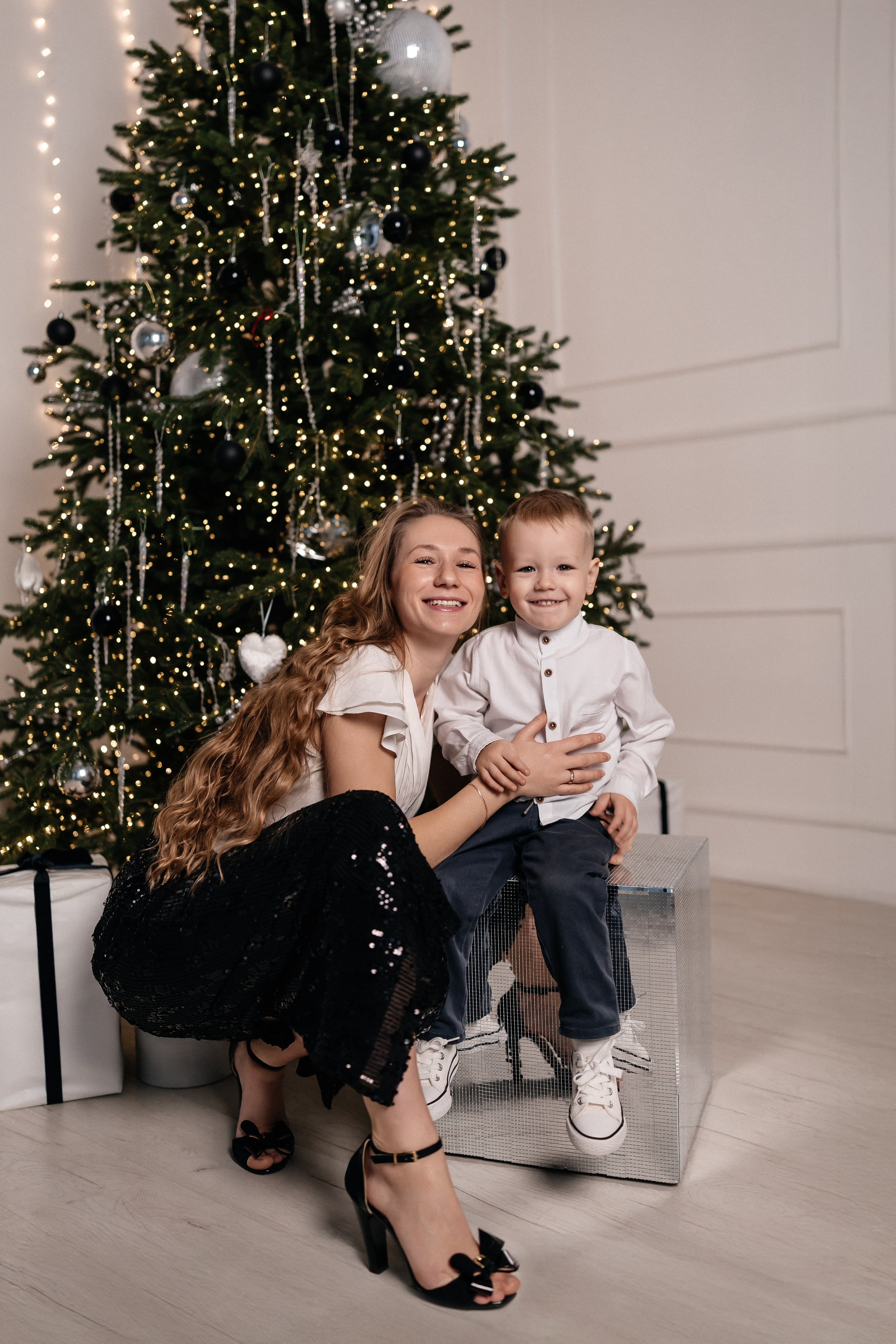 Новогодняя. Семейный фотограф Минск Усова Ольга