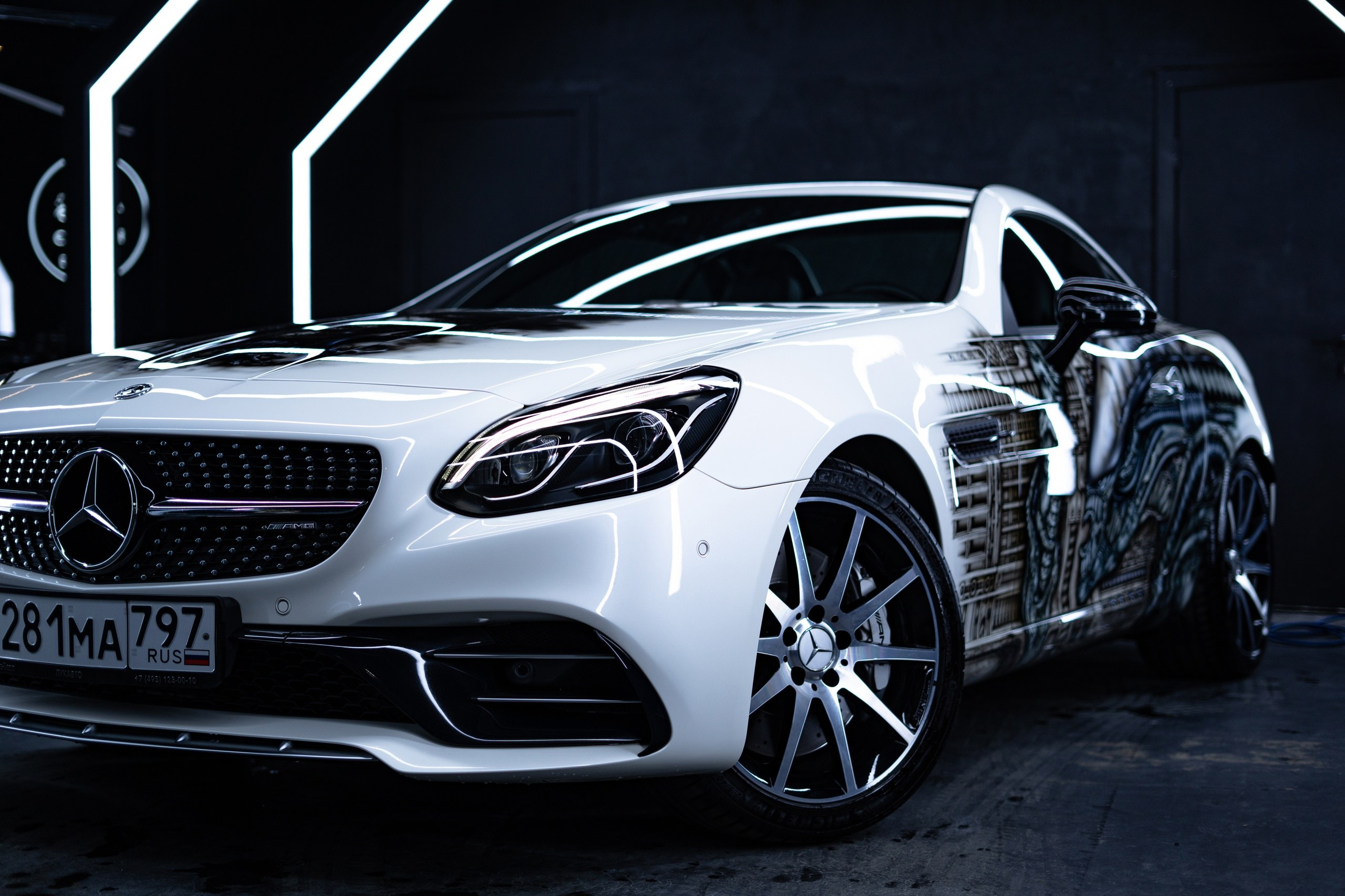 MERCEDES SLC. OZ Production