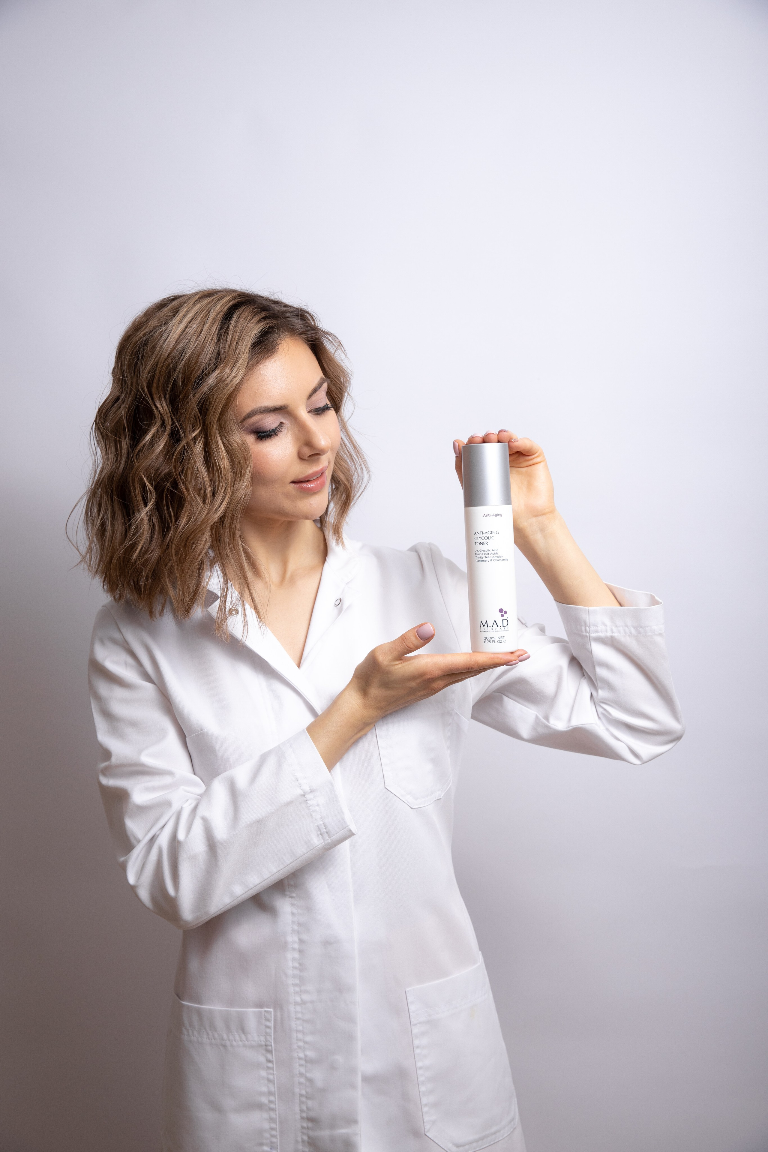 Портрет для косметолога. Фон. Фотограф Москва