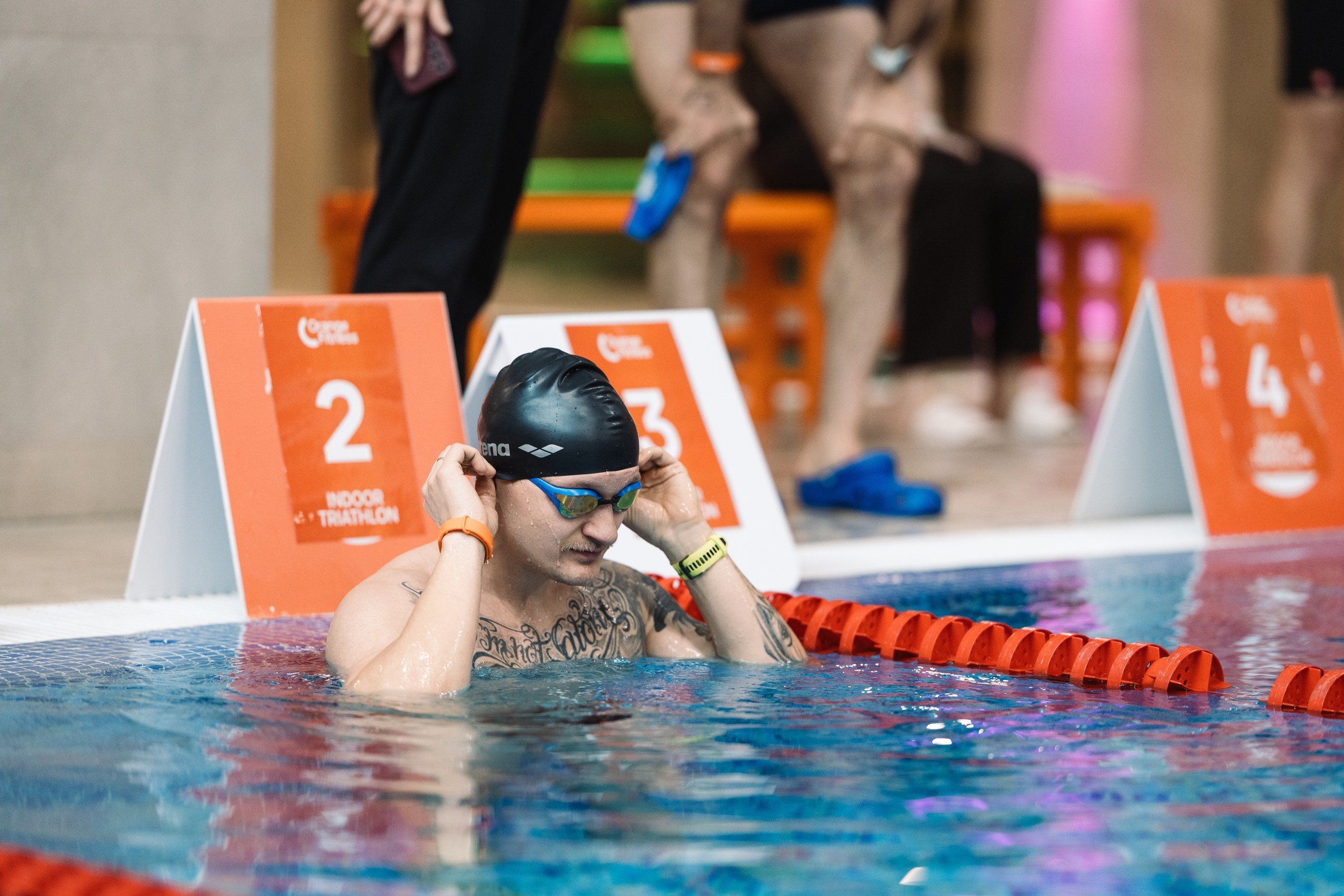 INDOOR TRIATHLON ORANGE FITNESS Триатлон 2026. Фотограф в Краснодаре Алена Горбунова