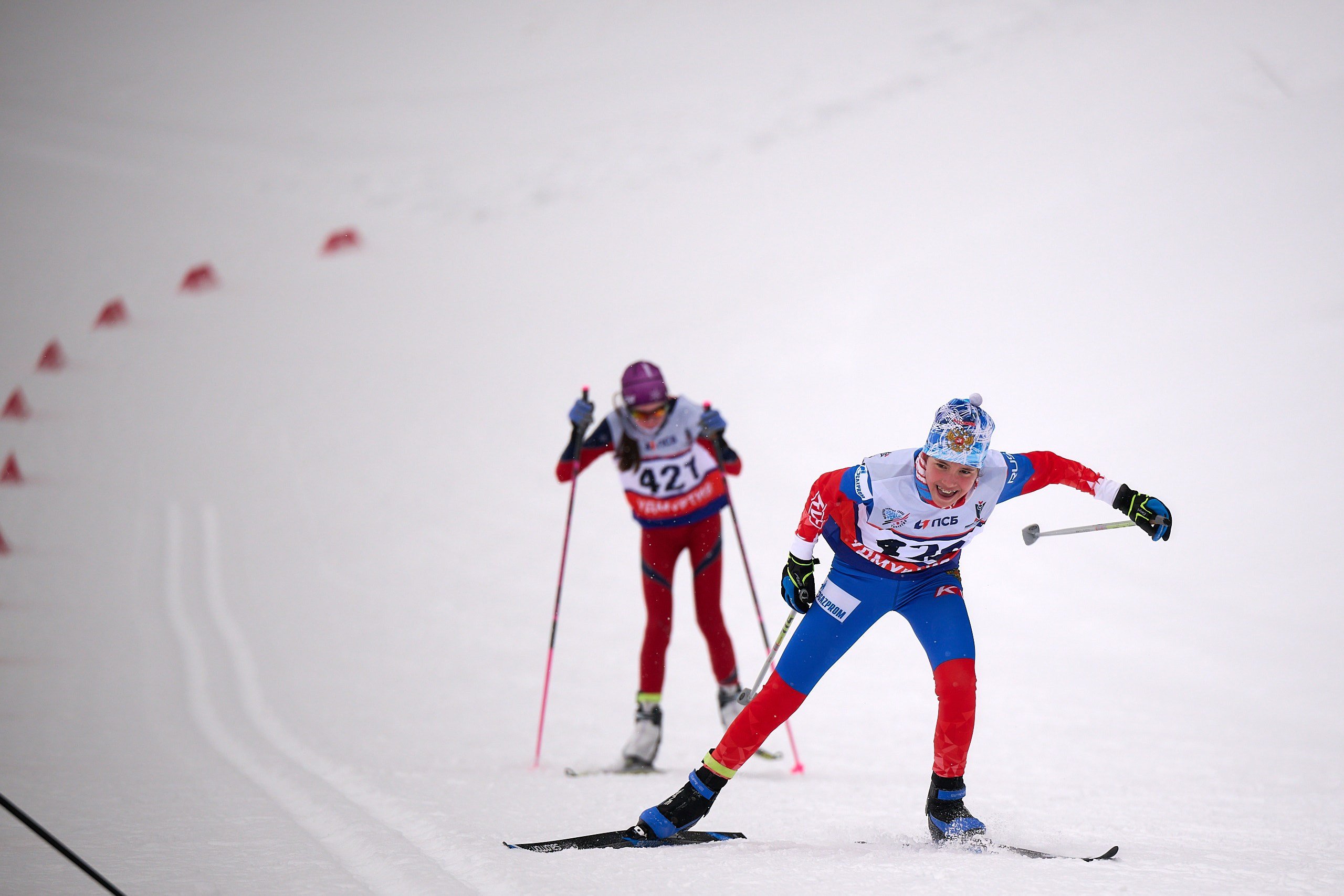 Всероссийские соревнования по лыжным гонкам «Пионерская правда». Ижевс. Спортивный репортажный фотограф в Ижевске Сергей Мерзляков