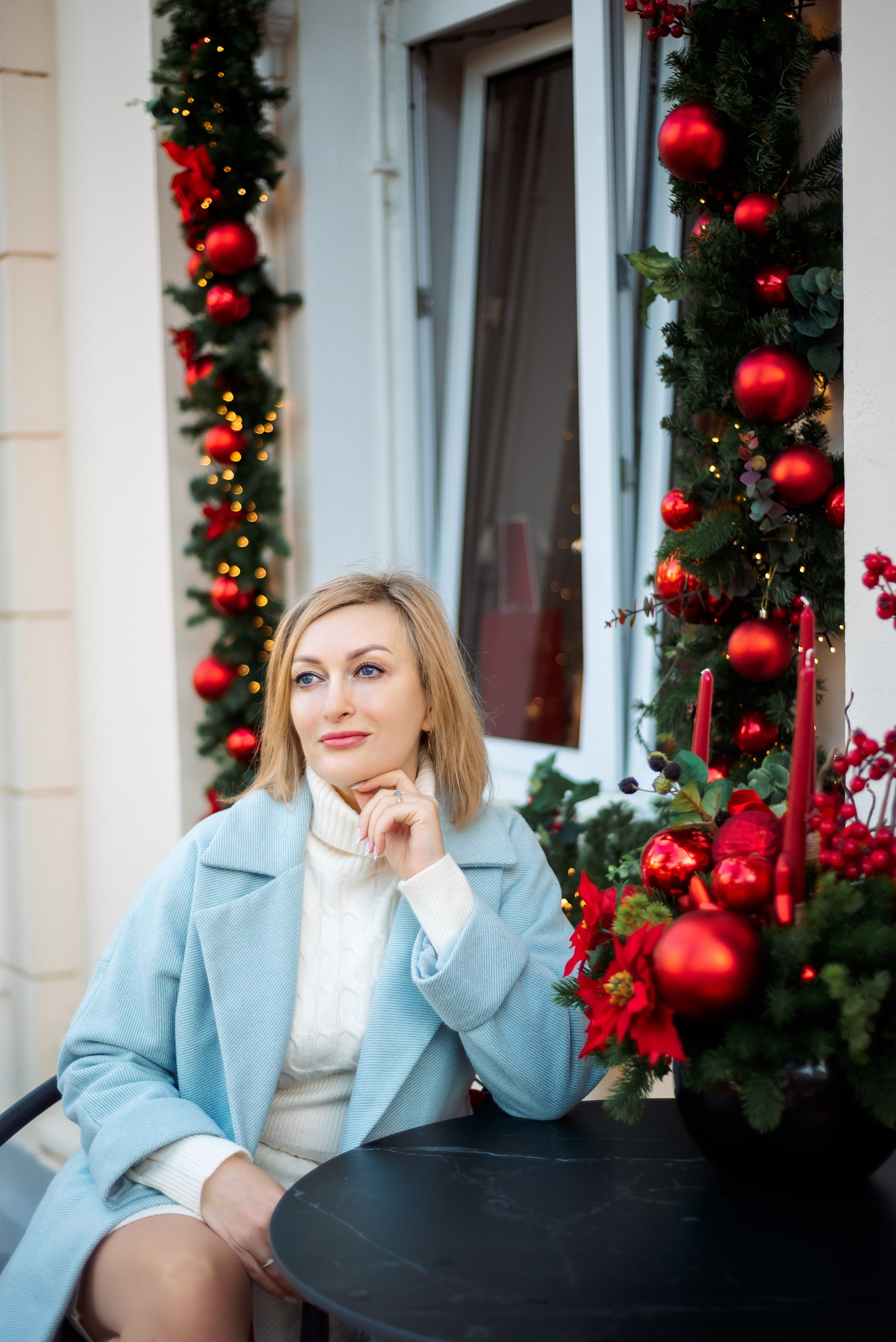 Новогодний город. Семейный и женский фотограф Лоо Краснодар Сочи Энем Татьяна Трибурт