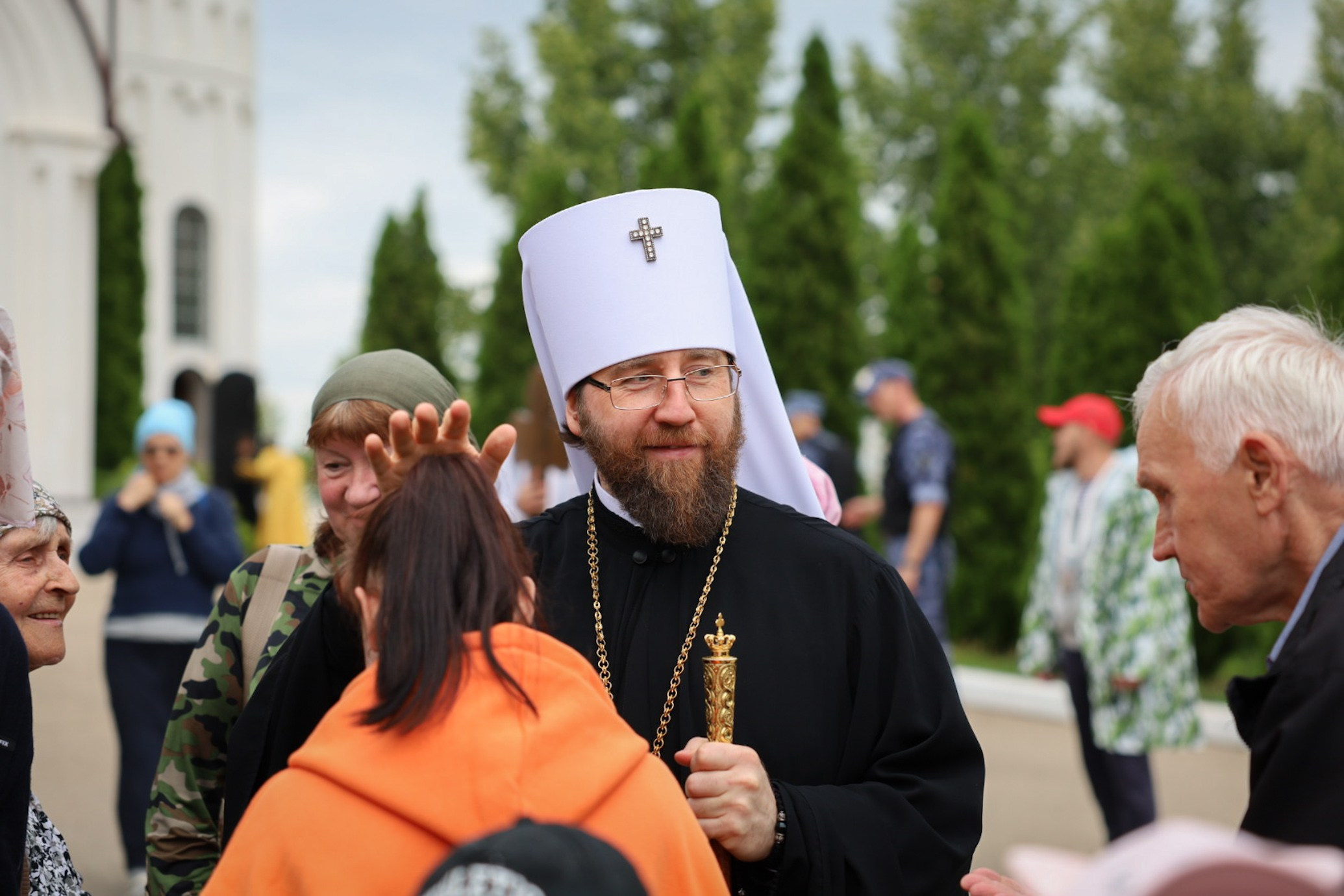 МИТРОПОЛИТ ИГНАТИЙ СОВЕРШИЛ БОЖЕСТВЕННУЮ ЛИТУРГИЮ В ГЕОРГИЕВСКОМ ХРАМЕ. Саратовское Северо-Западное благочиние