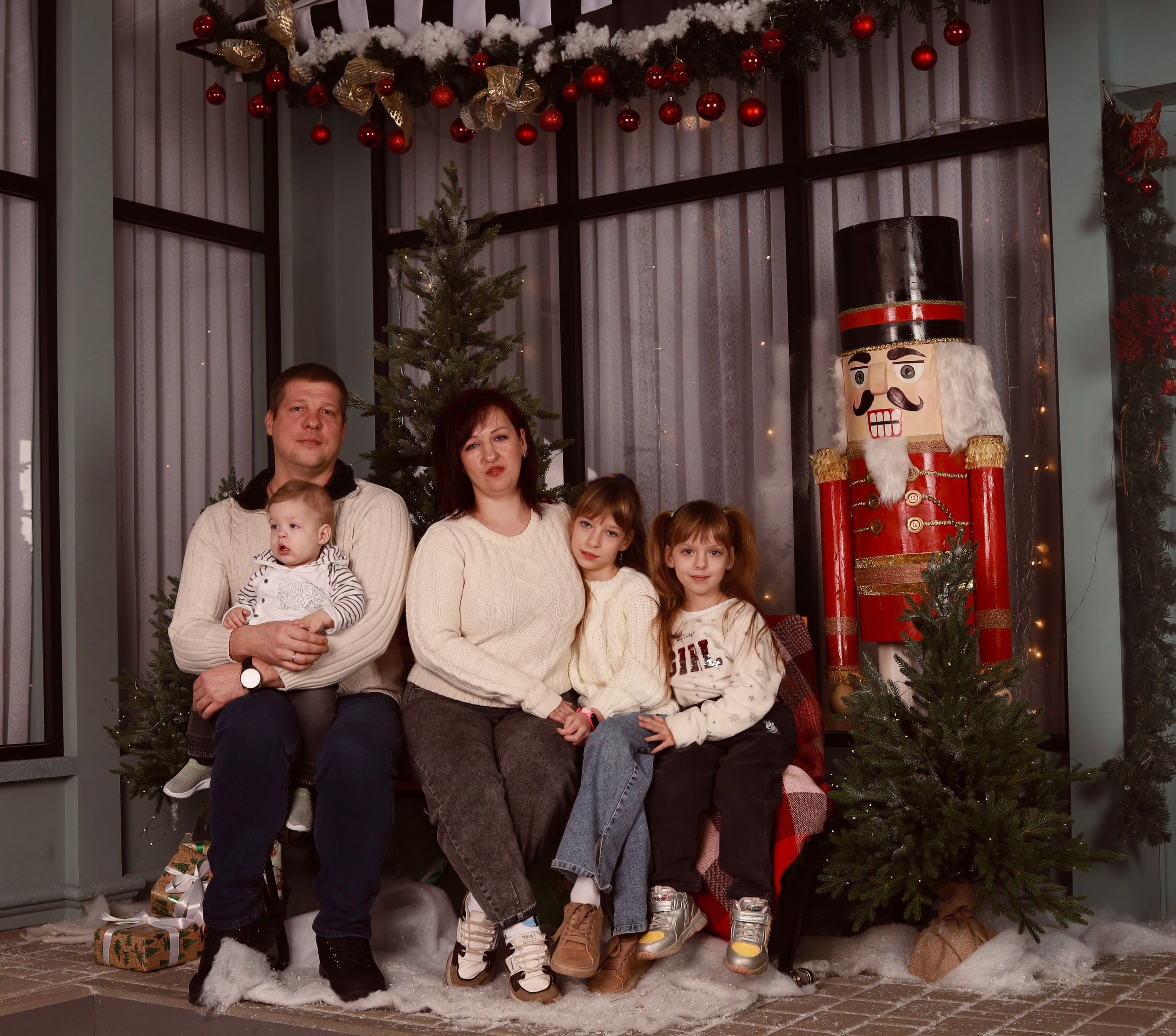 Семейный новый год. Семейный и свадебный фотограф в Минске Юлия Грин