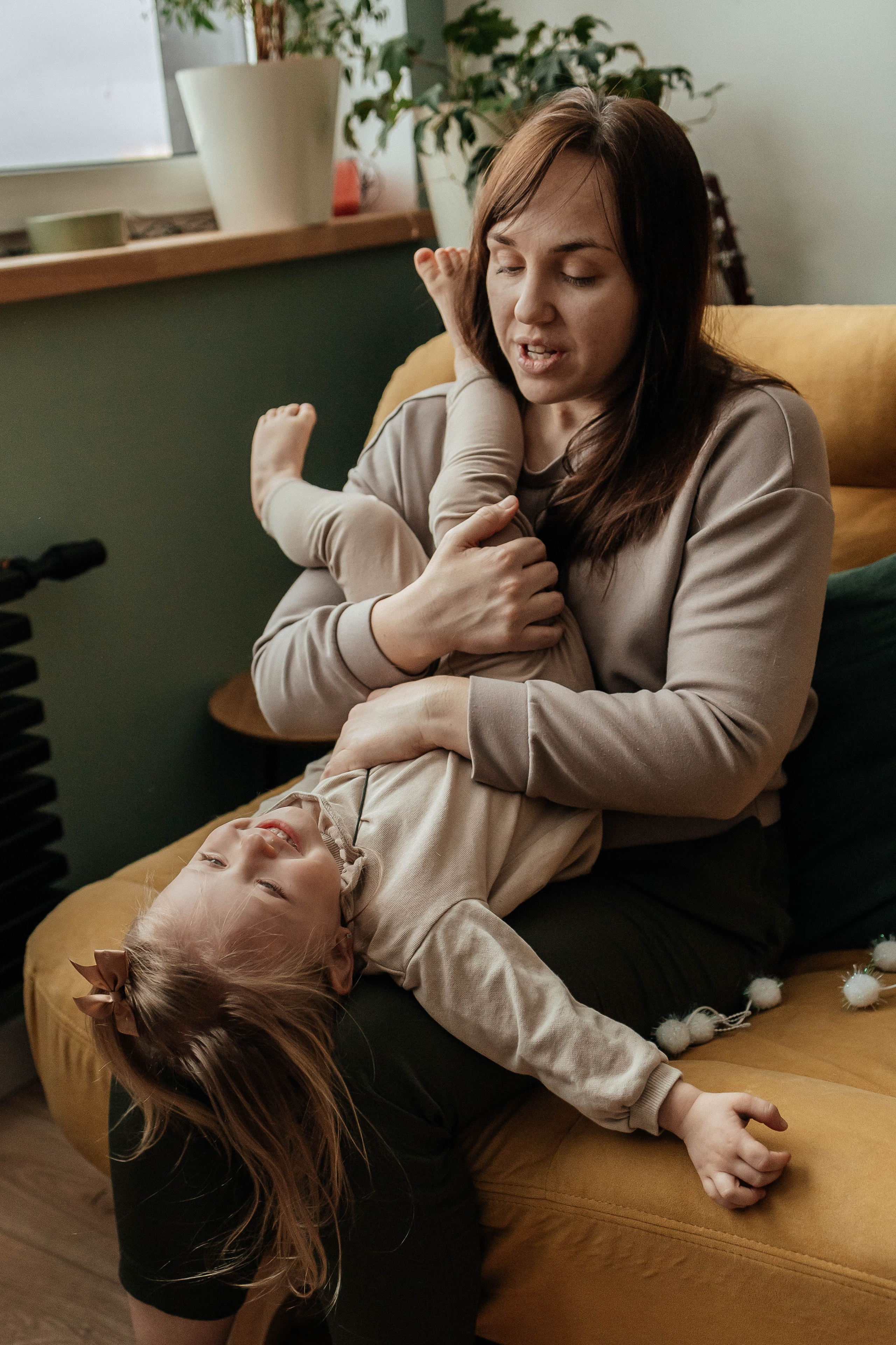 Фотосессия с детьми дома для Вадима, Кати, Феди и Алисы. Семейный фотограф в Москве, Щелково, Фрязино _ Виктория Степанова