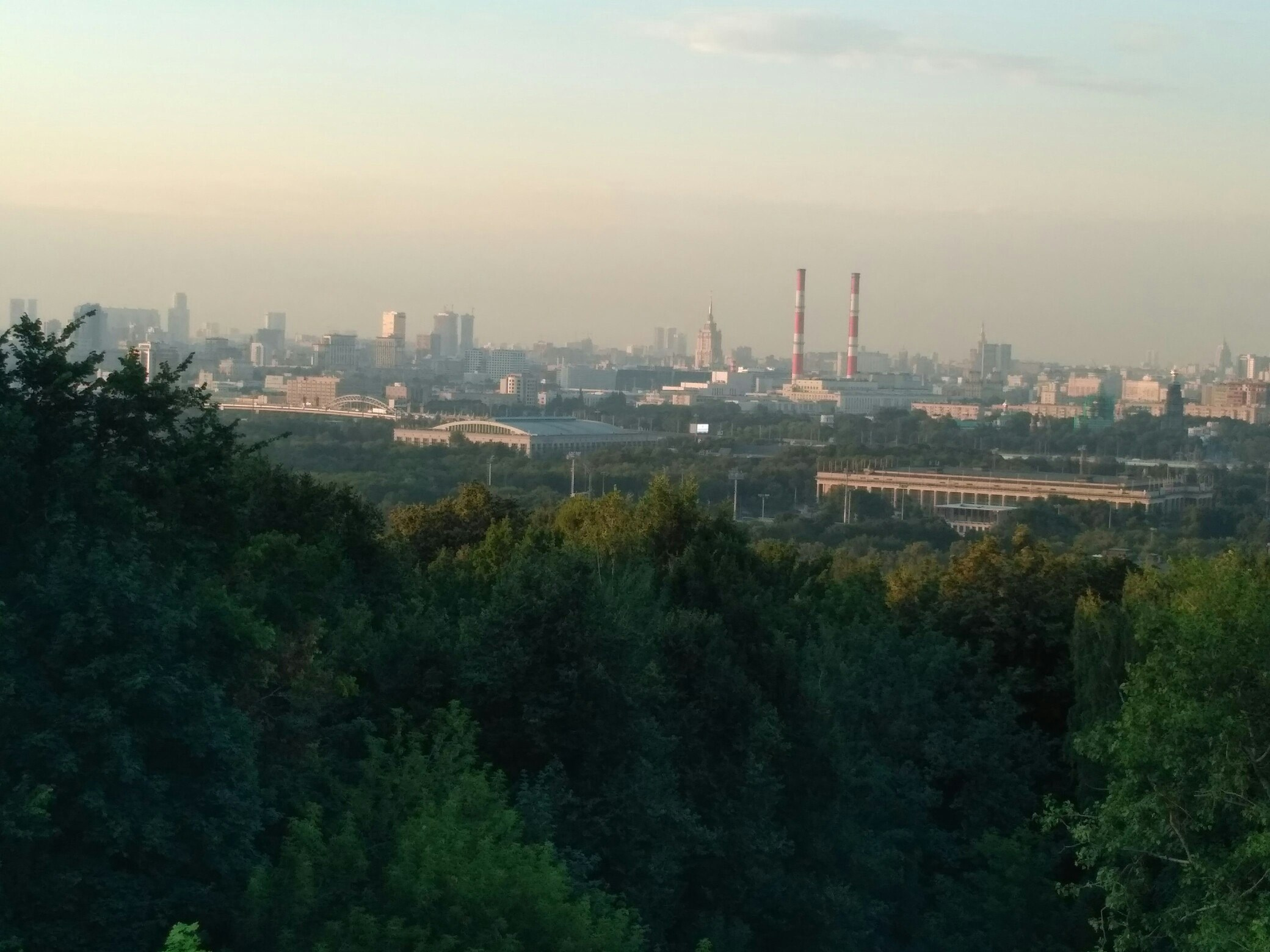 Прогулка на Воробьевых горах | 25.07.2017. Галерея Фантим