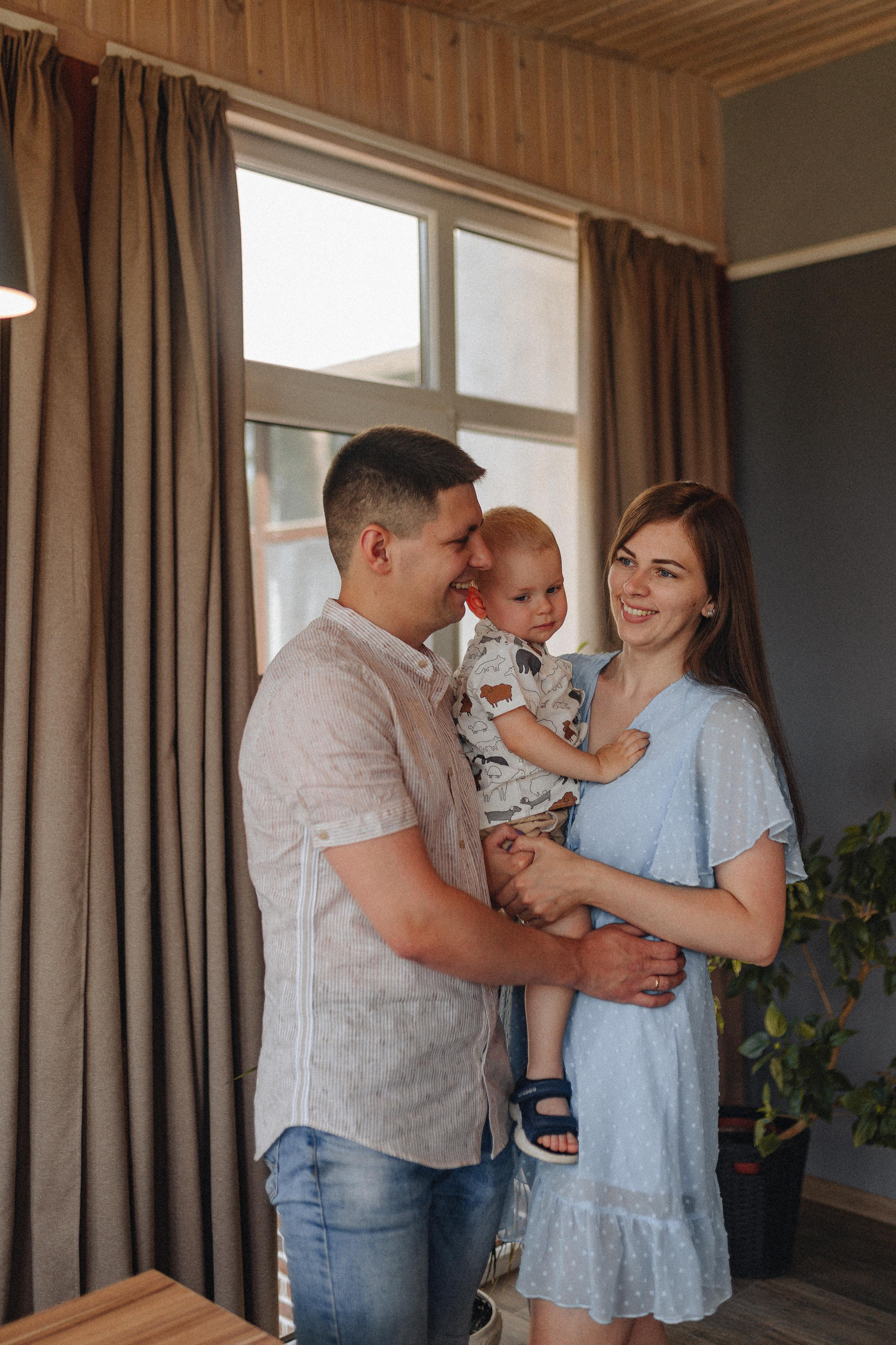 Семья Кобзевых | Отель Панорама. Фотограф Карина Шмулёва. Воронеж и область