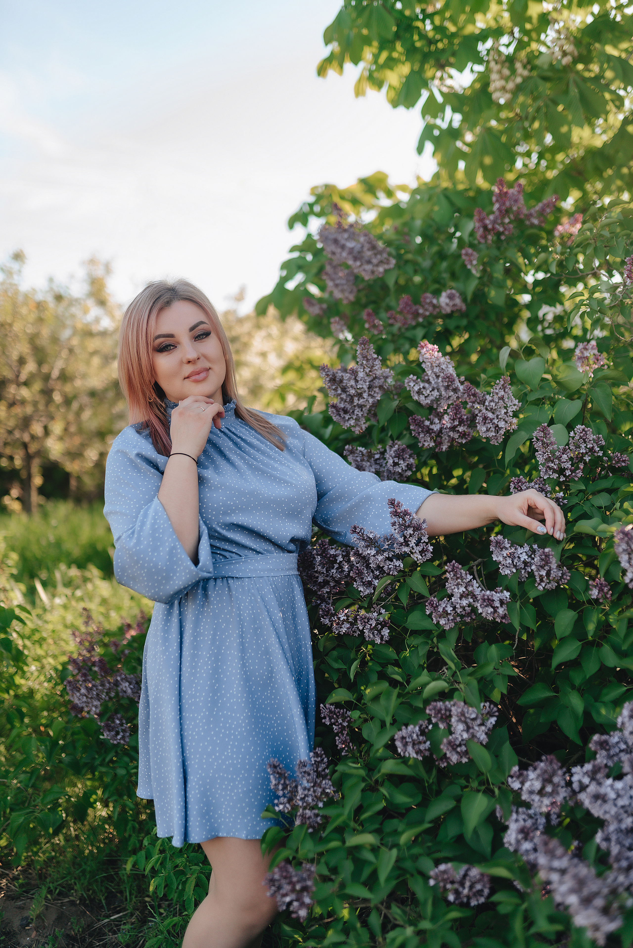 Светлана | Фото-день в сирени. Фотограф Карина Шмулёва. Воронеж и область