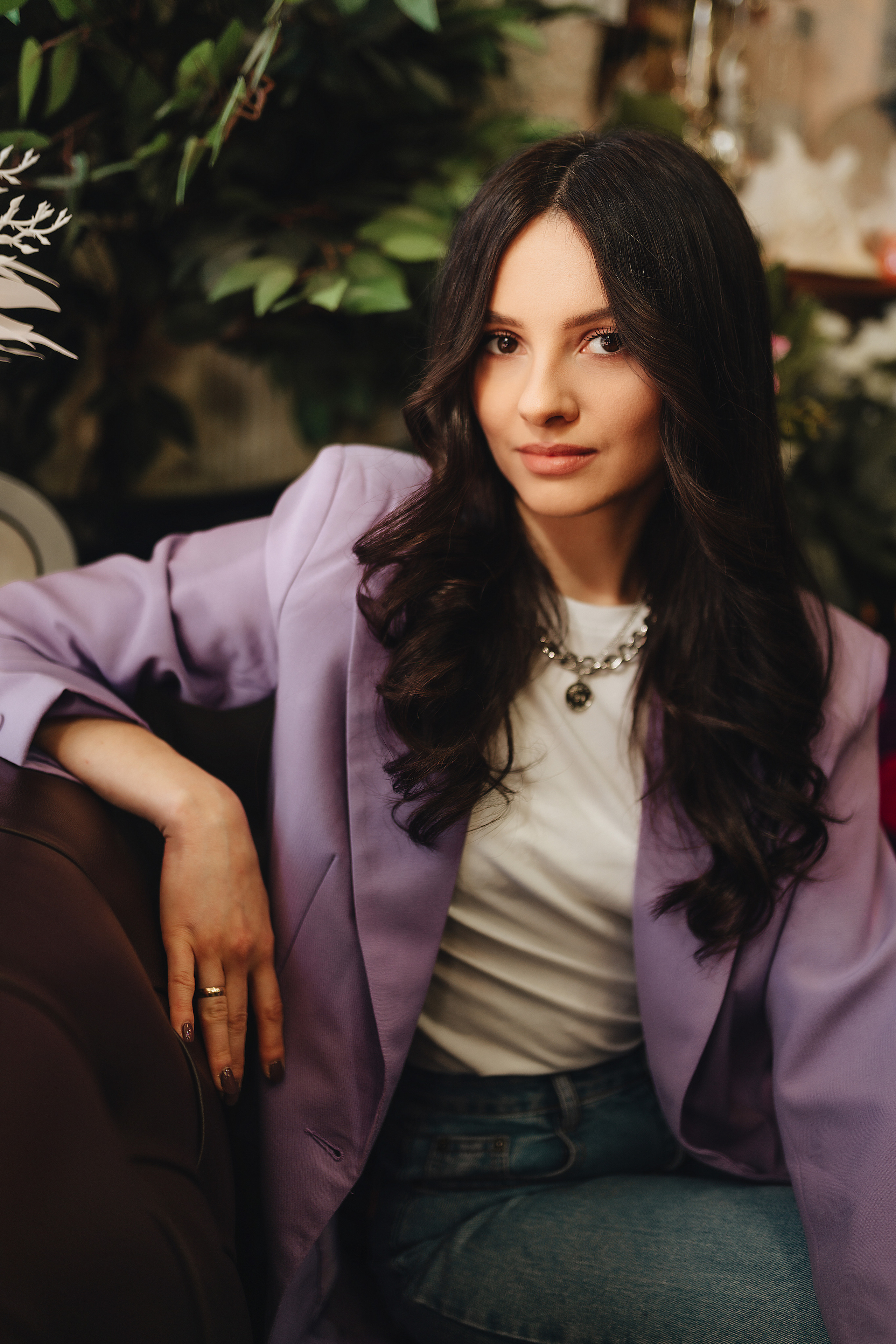 Татьяна | Съемка в цветочном магазине + прогулка. Фотограф Карина Шмулёва. Воронеж и область