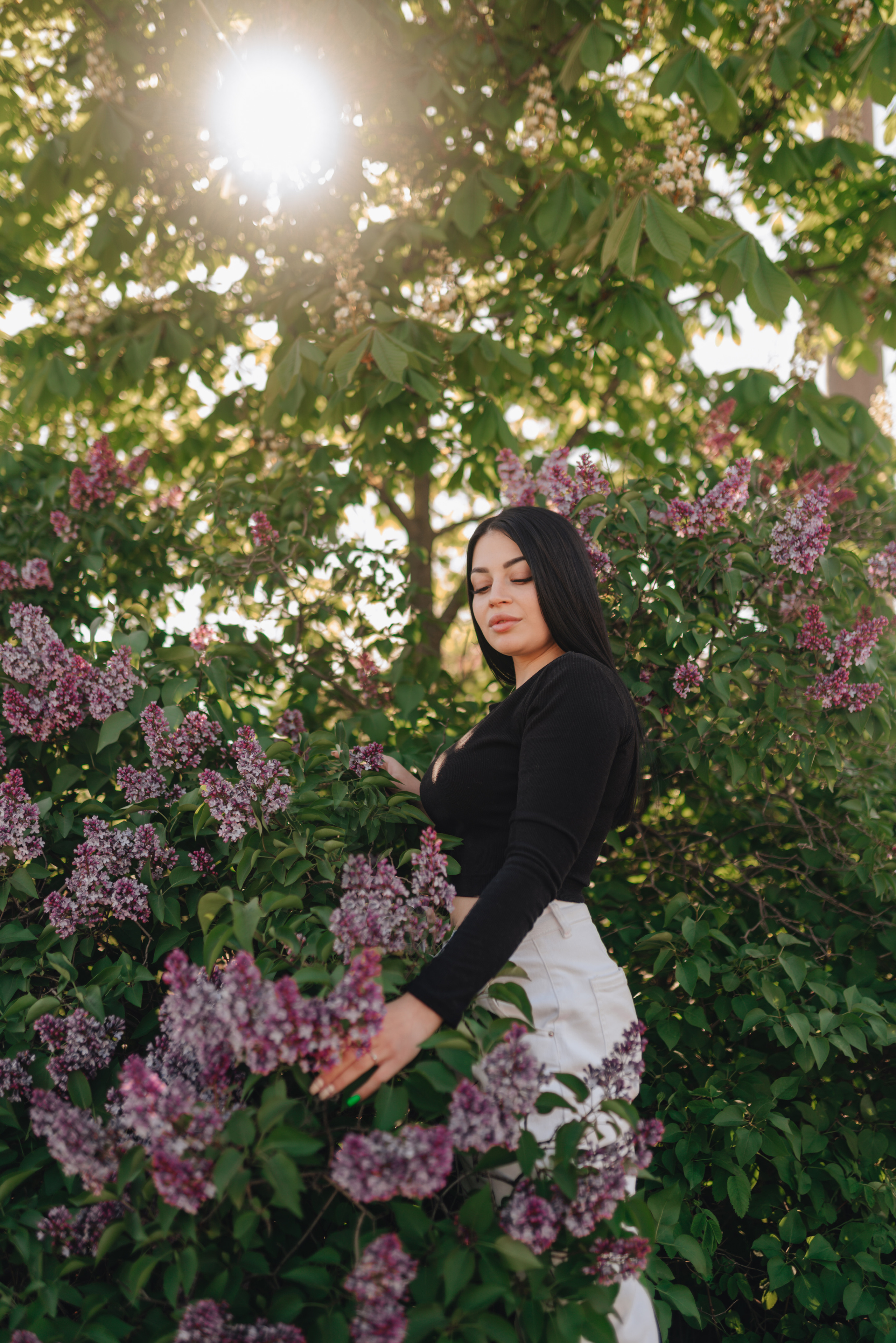 Татьяна | Фото-день в сирени. Фотограф Карина Шмулёва. Воронеж и область