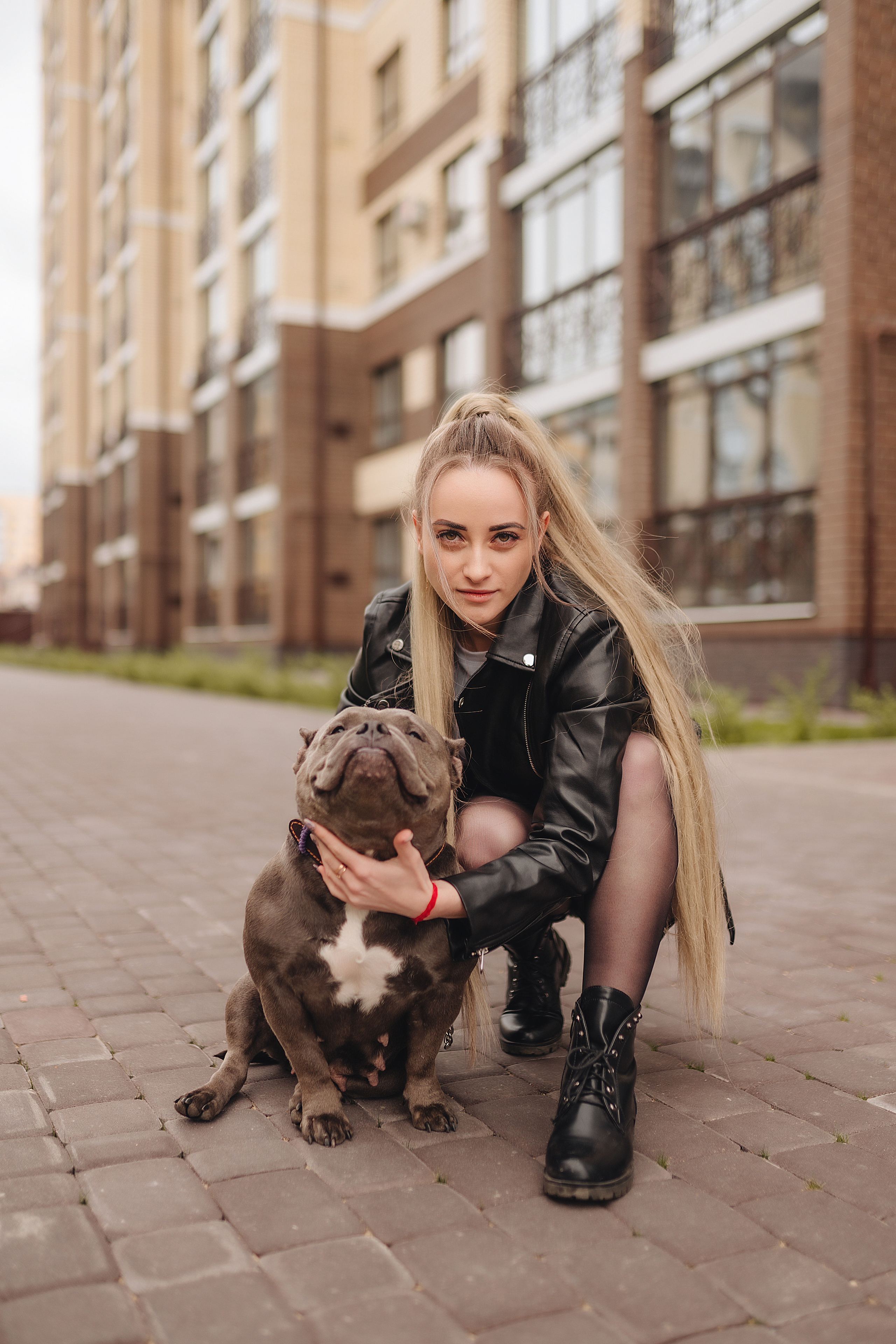 Алёна | Фотосессия с собаками. Фотограф Карина Шмулёва. Воронеж и область