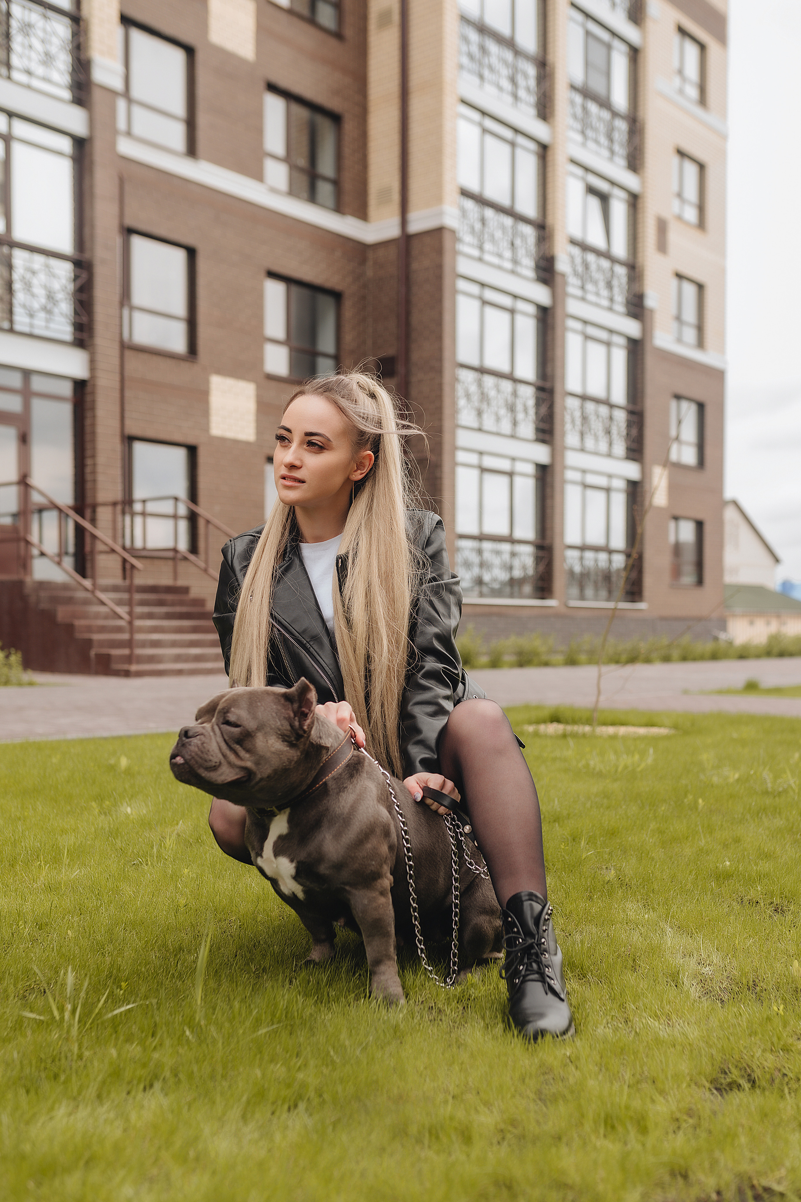 Алёна | Фотосессия с собаками. Фотограф Карина Шмулёва. Воронеж и область