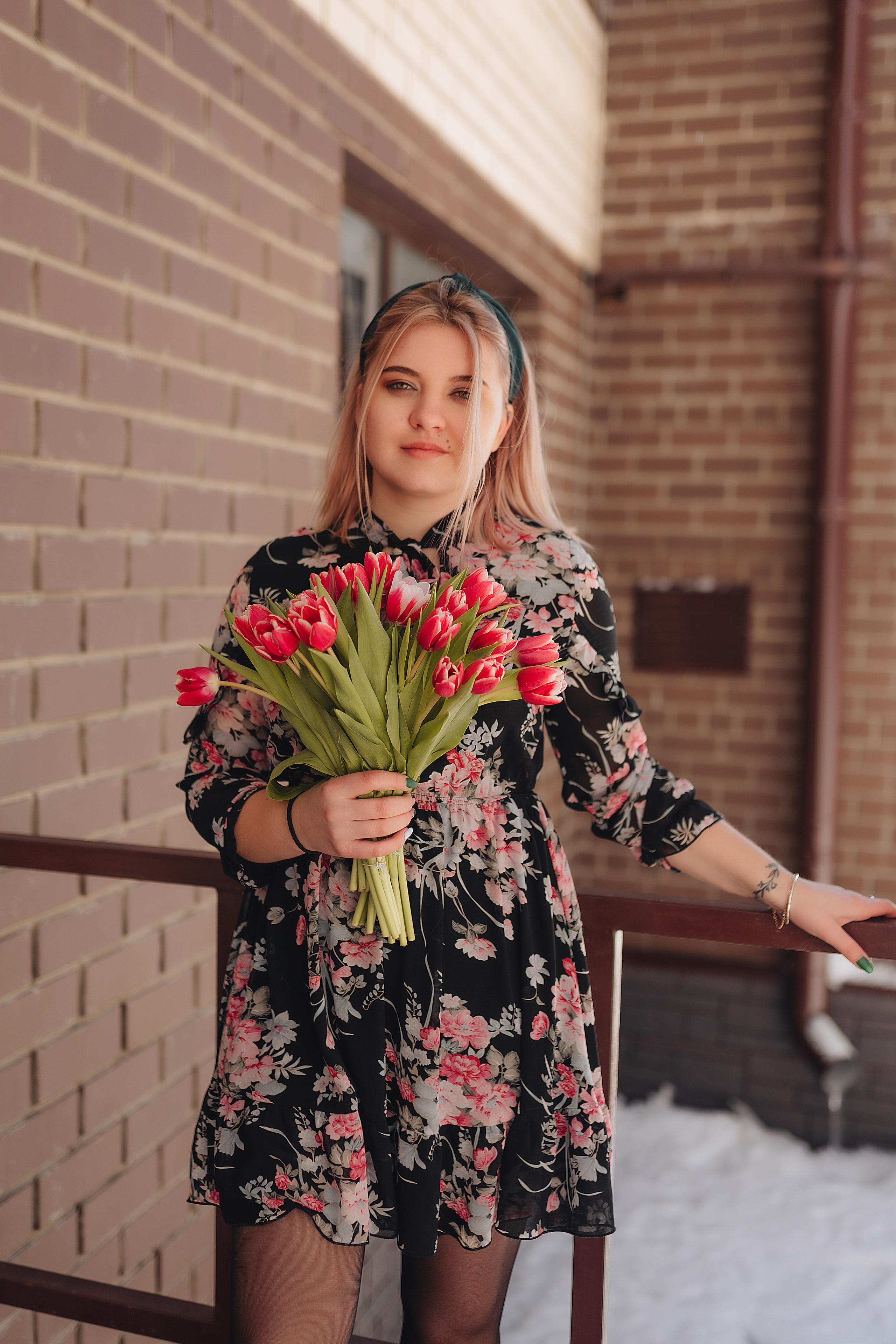 Наталья | Прогулка с тюльпанами. Фотограф Карина Шмулёва. Воронеж и область