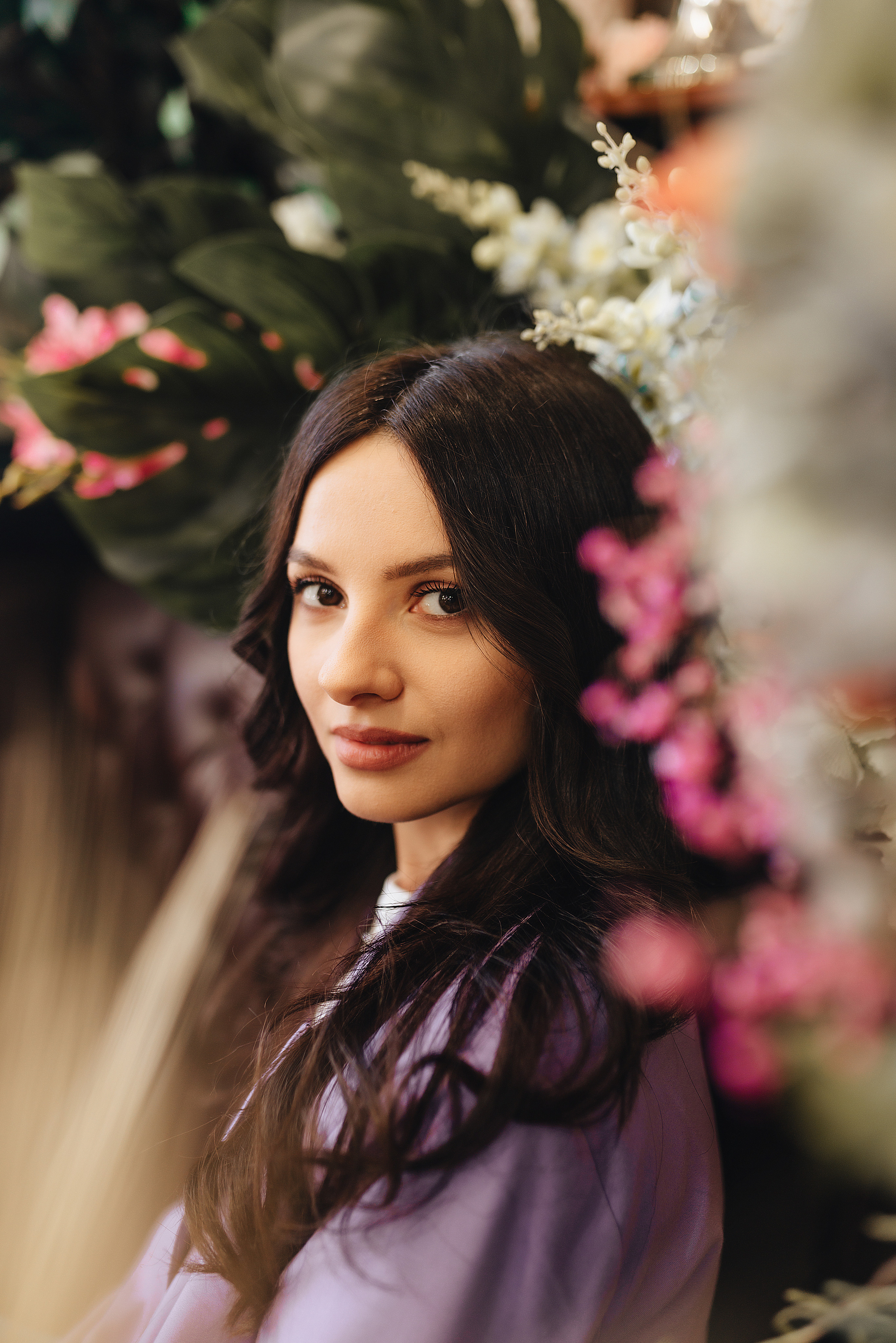 Татьяна | Съемка в цветочном магазине + прогулка. Фотограф Карина Шмулёва. Воронеж и область