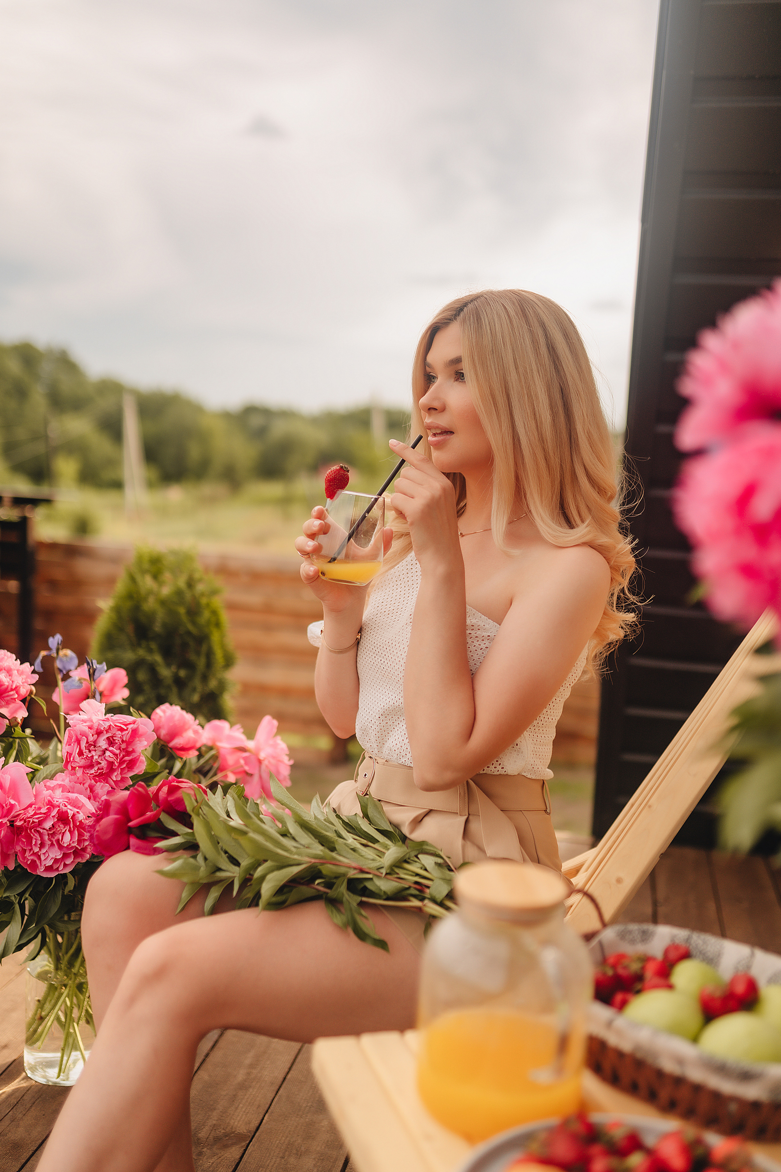 Алина | Фотодень с пионами. Фотограф Карина Шмулёва. Воронеж и область