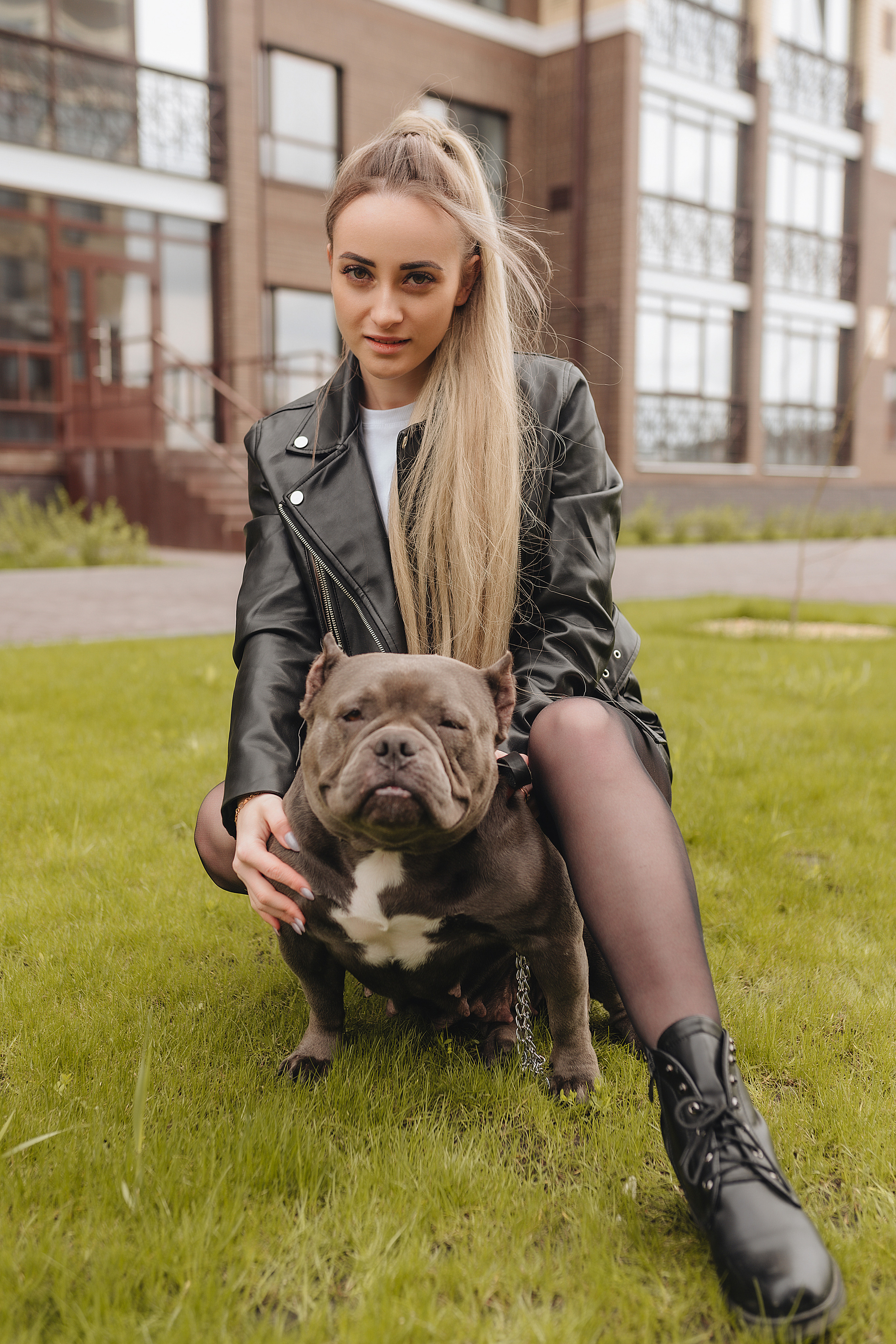 Алёна | Фотосессия с собаками. Фотограф Карина Шмулёва. Воронеж и область