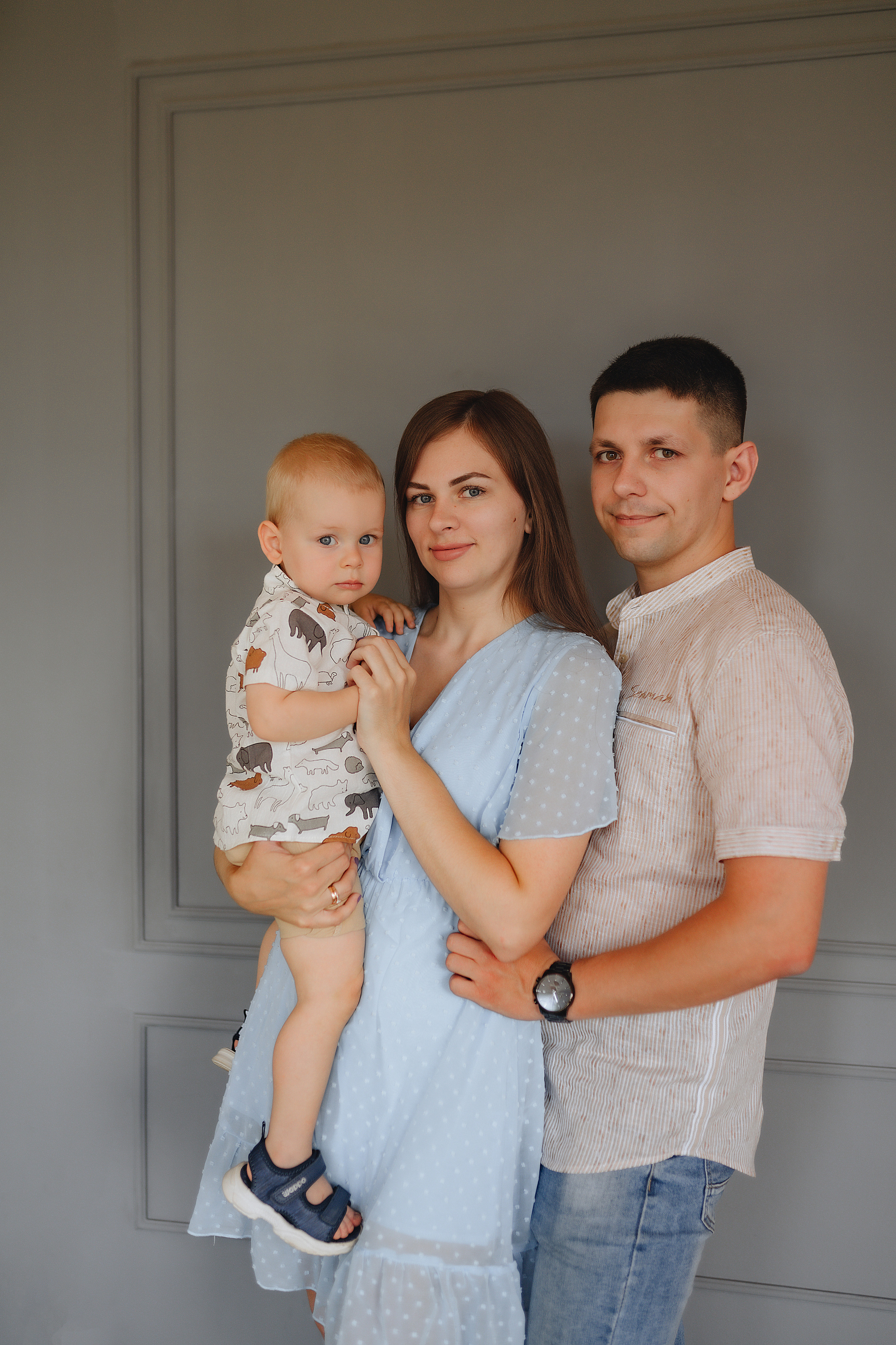 Семья Кобзевых | Отель Панорама. Фотограф Карина Шмулёва. Воронеж и область