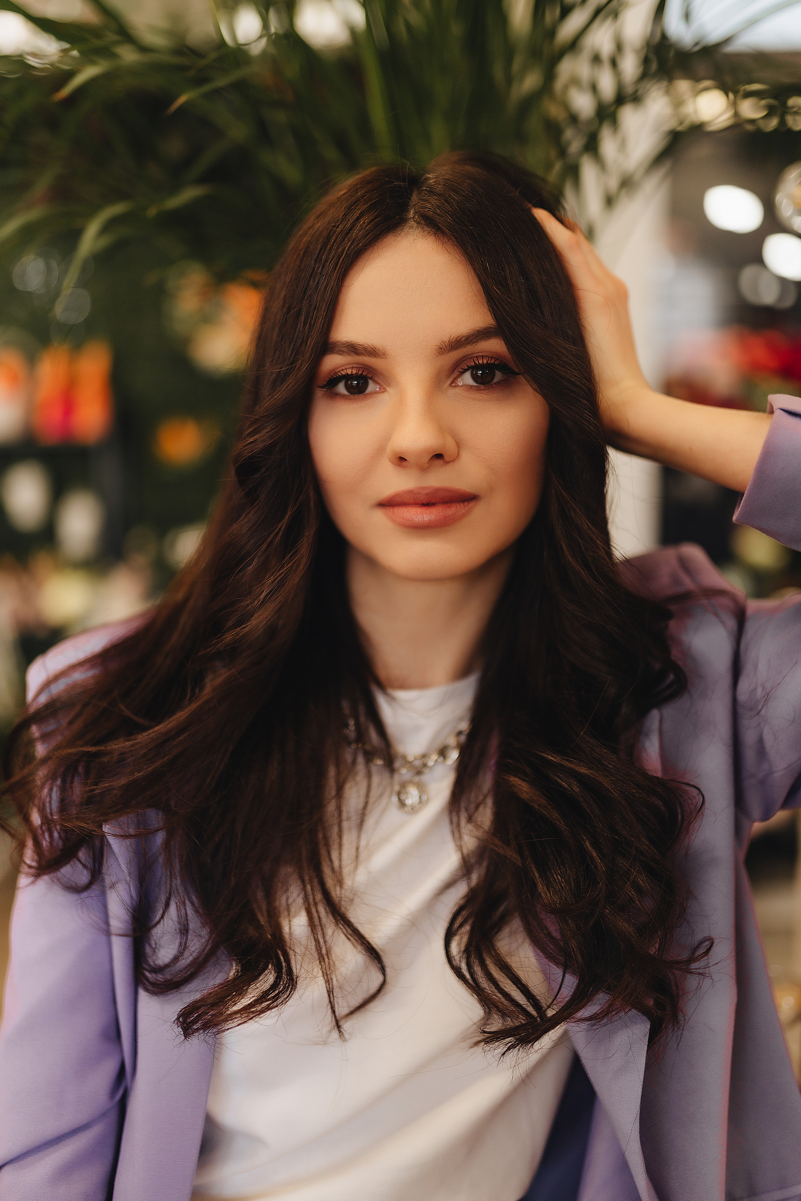 Татьяна | Съемка в цветочном магазине + прогулка. Фотограф Карина Шмулёва. Воронеж и область