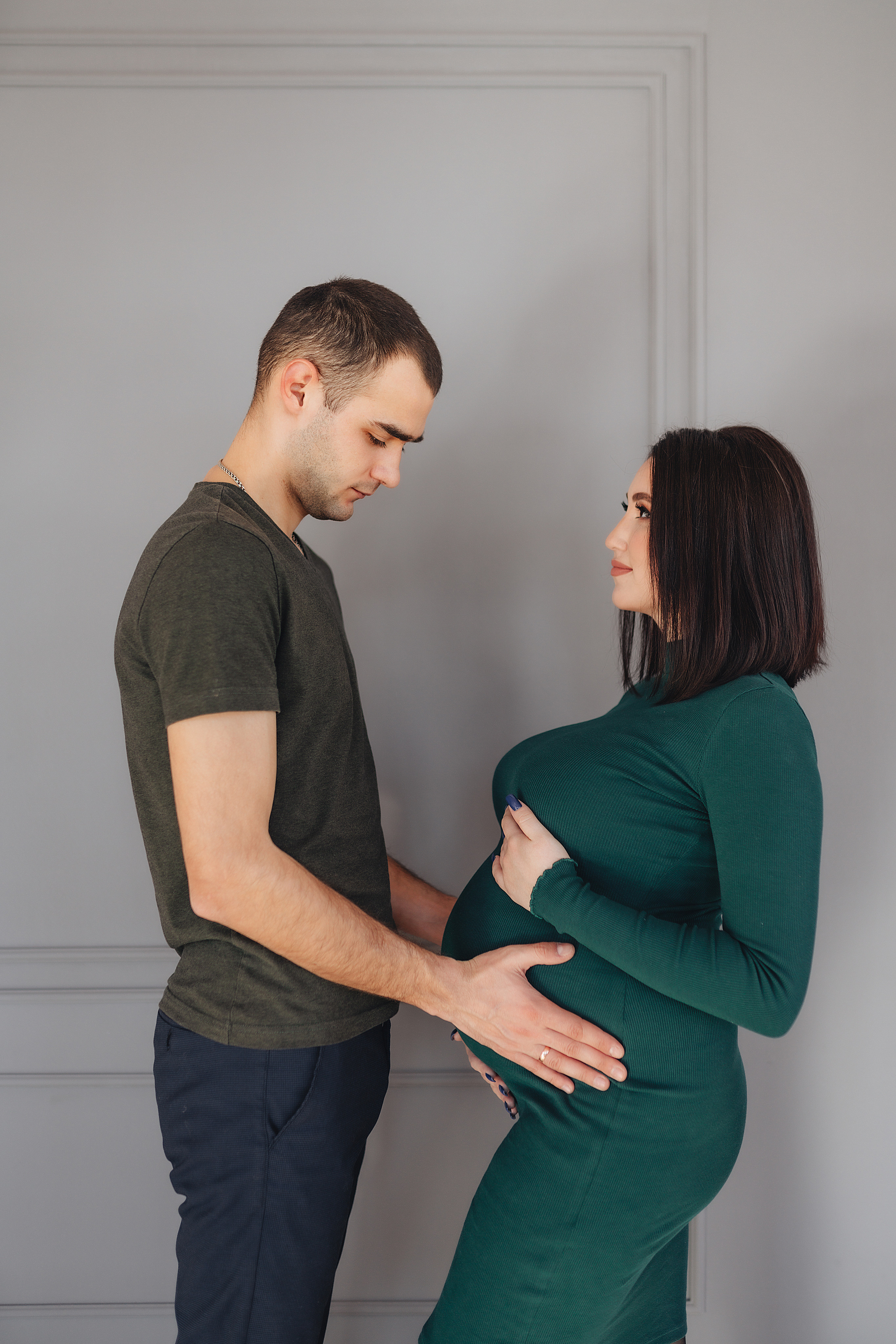 Анна и Павел | Съёмка беременности в отеле Панорама. Фотограф Карина Шмулёва. Воронеж и область