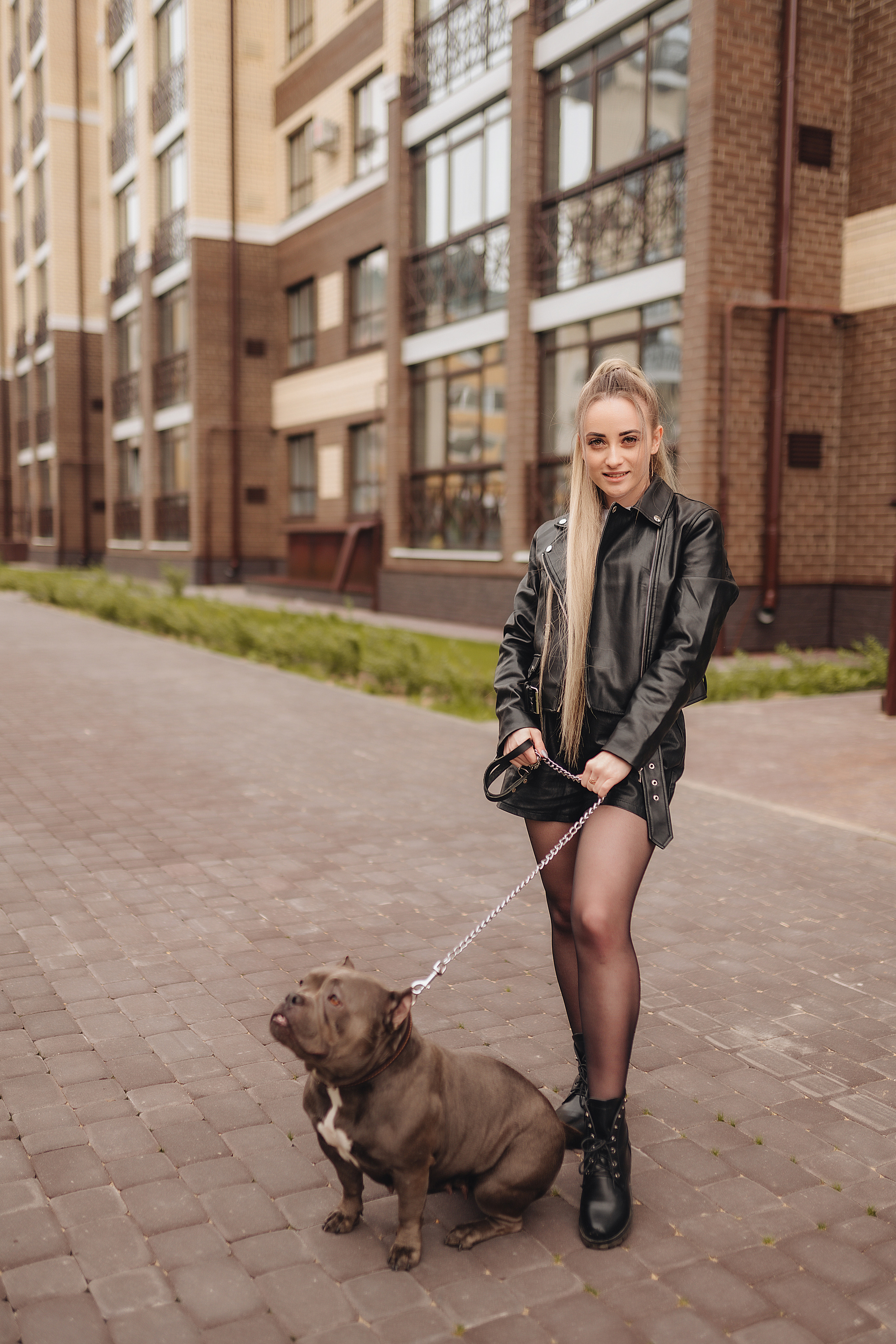 Алёна | Фотосессия с собаками. Фотограф Карина Шмулёва. Воронеж и область