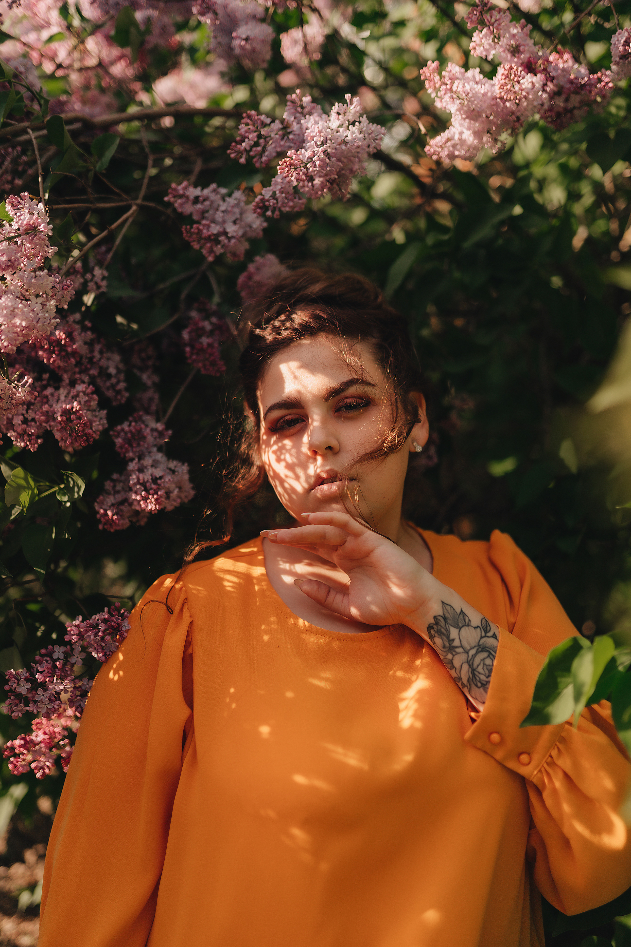 Надежда | Съёмка в сирени. Фотограф Карина Шмулёва. Воронеж и область