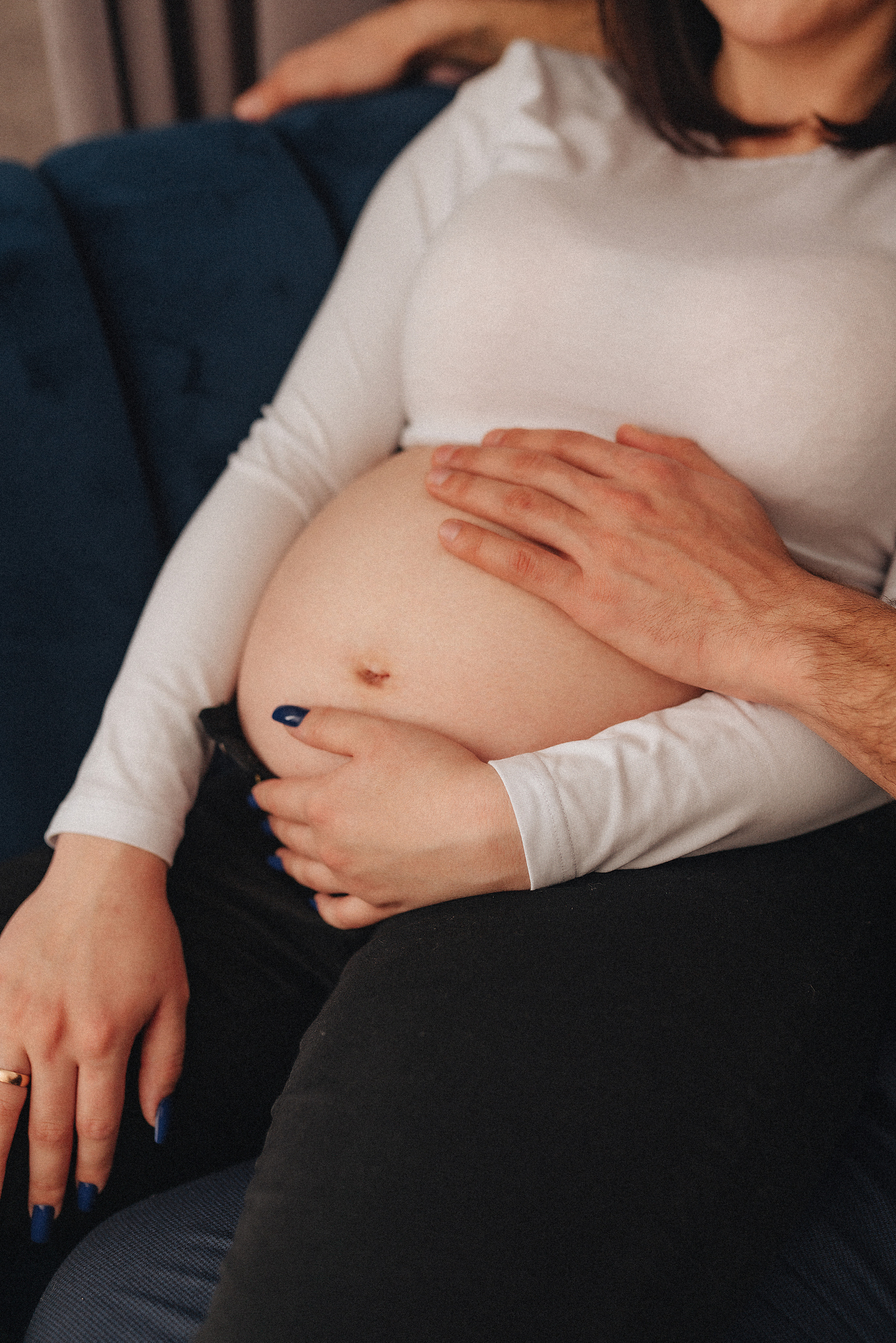 Анна и Павел | Съёмка беременности в отеле Панорама. Фотограф Карина Шмулёва. Воронеж и область