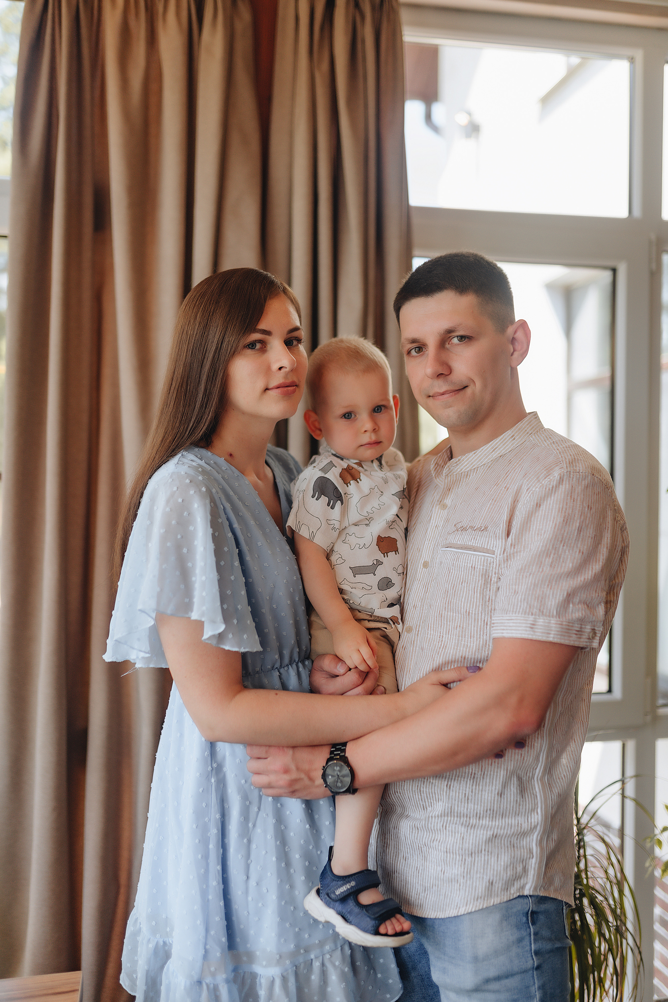 Семья Кобзевых | Отель Панорама. Фотограф Карина Шмулёва. Воронеж и область