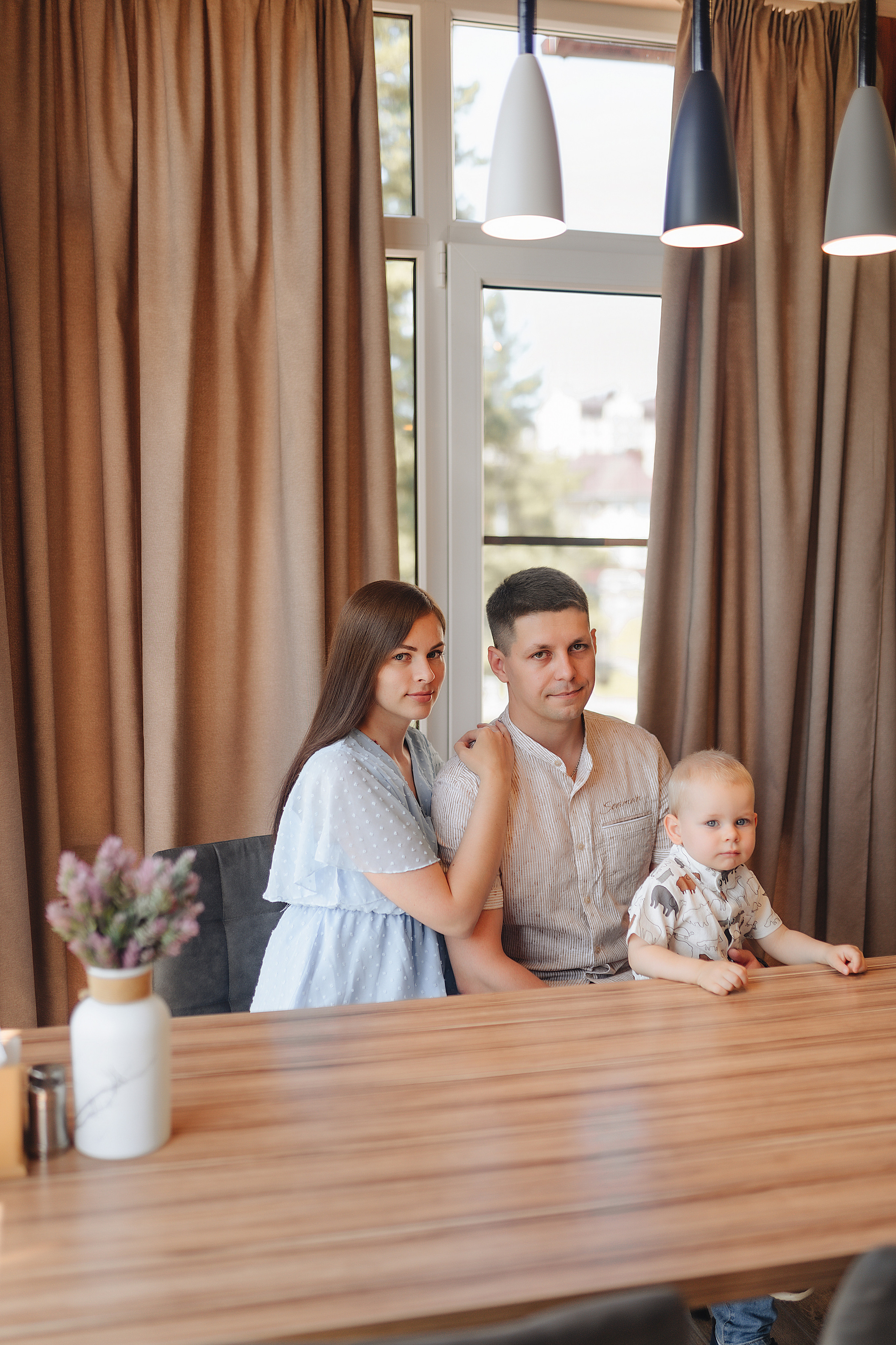 Семья Кобзевых | Отель Панорама. Фотограф Карина Шмулёва. Воронеж и область