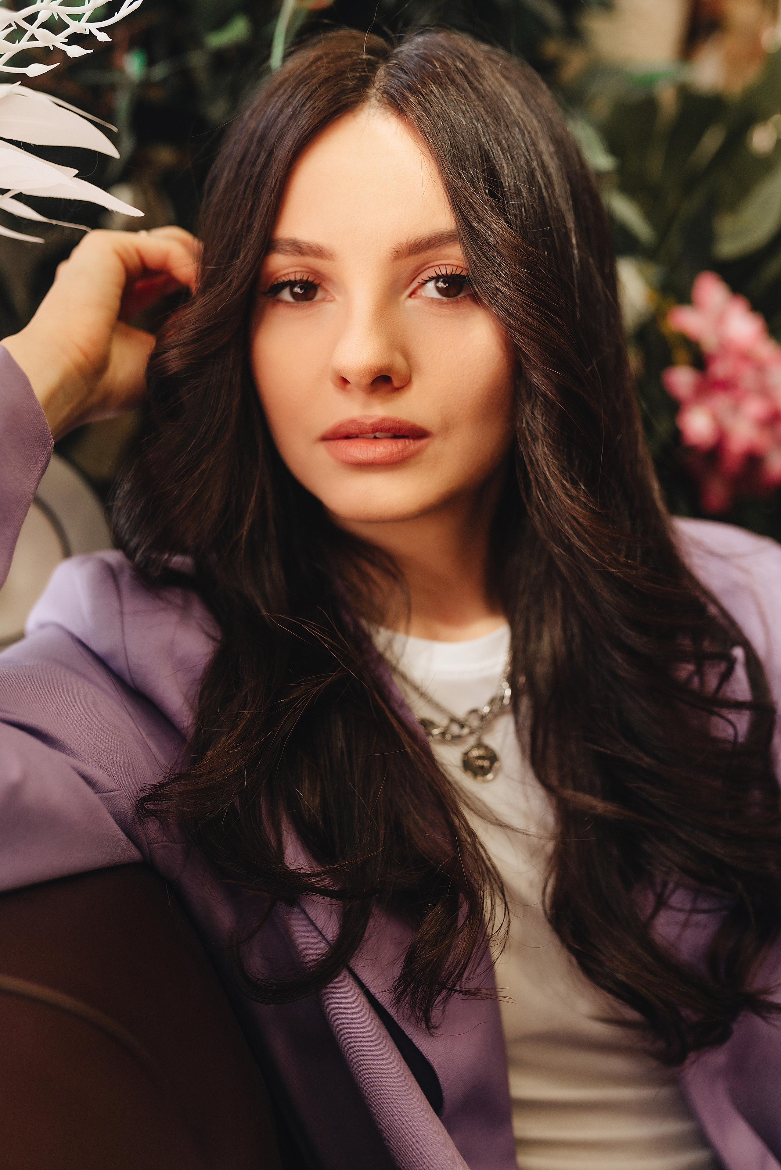 Татьяна | Съемка в цветочном магазине + прогулка. Фотограф Карина Шмулёва. Воронеж и область