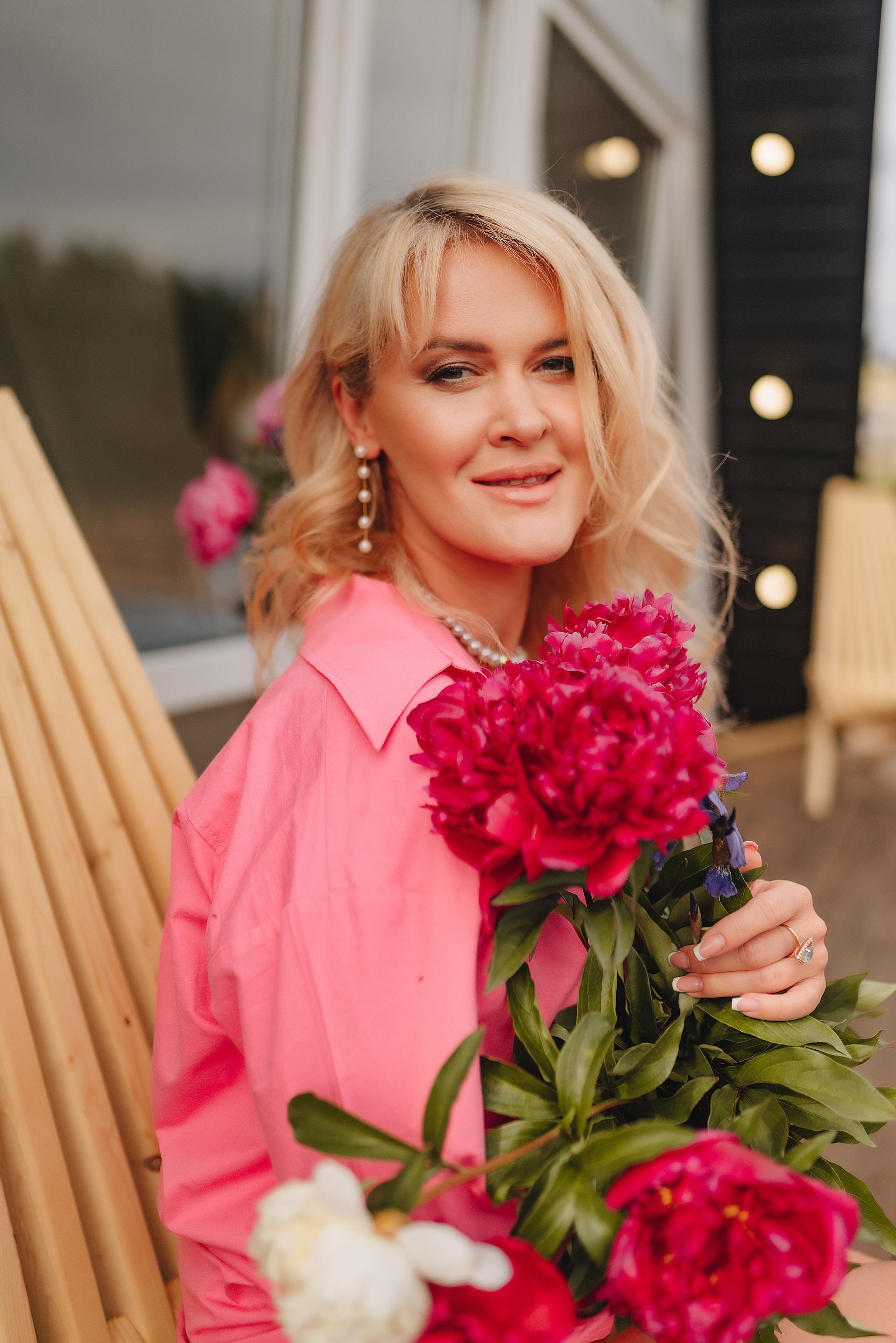 Ольга | Фотодень с пионами. Фотограф Карина Шмулёва. Воронеж и область