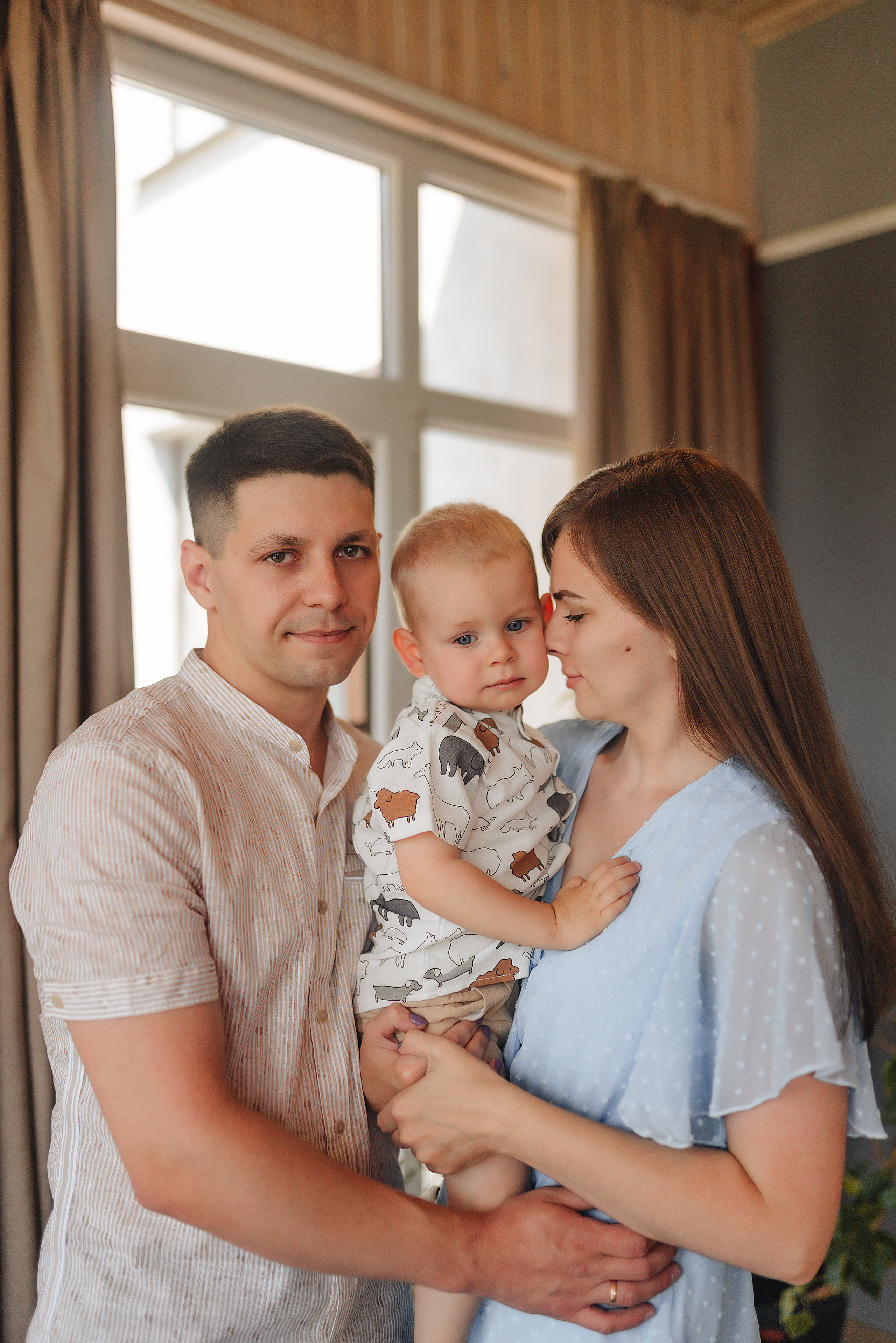 Семья Кобзевых | Отель Панорама. Фотограф Карина Шмулёва. Воронеж и область