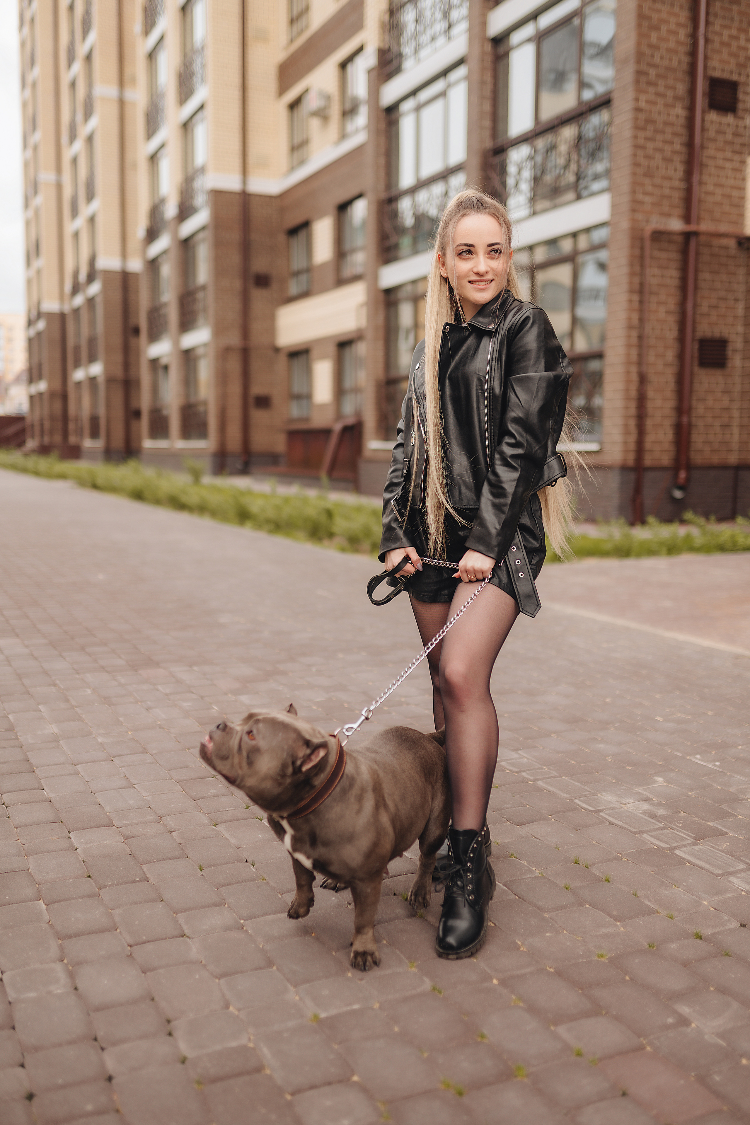 Алёна | Фотосессия с собаками. Фотограф Карина Шмулёва. Воронеж и область