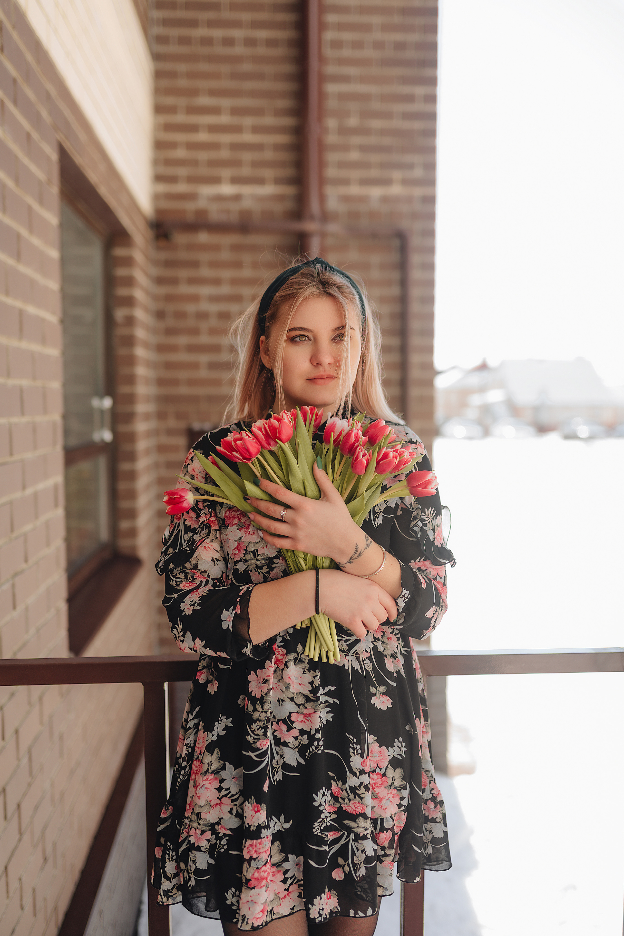 Наталья | Прогулка с тюльпанами. Фотограф Карина Шмулёва. Воронеж и область