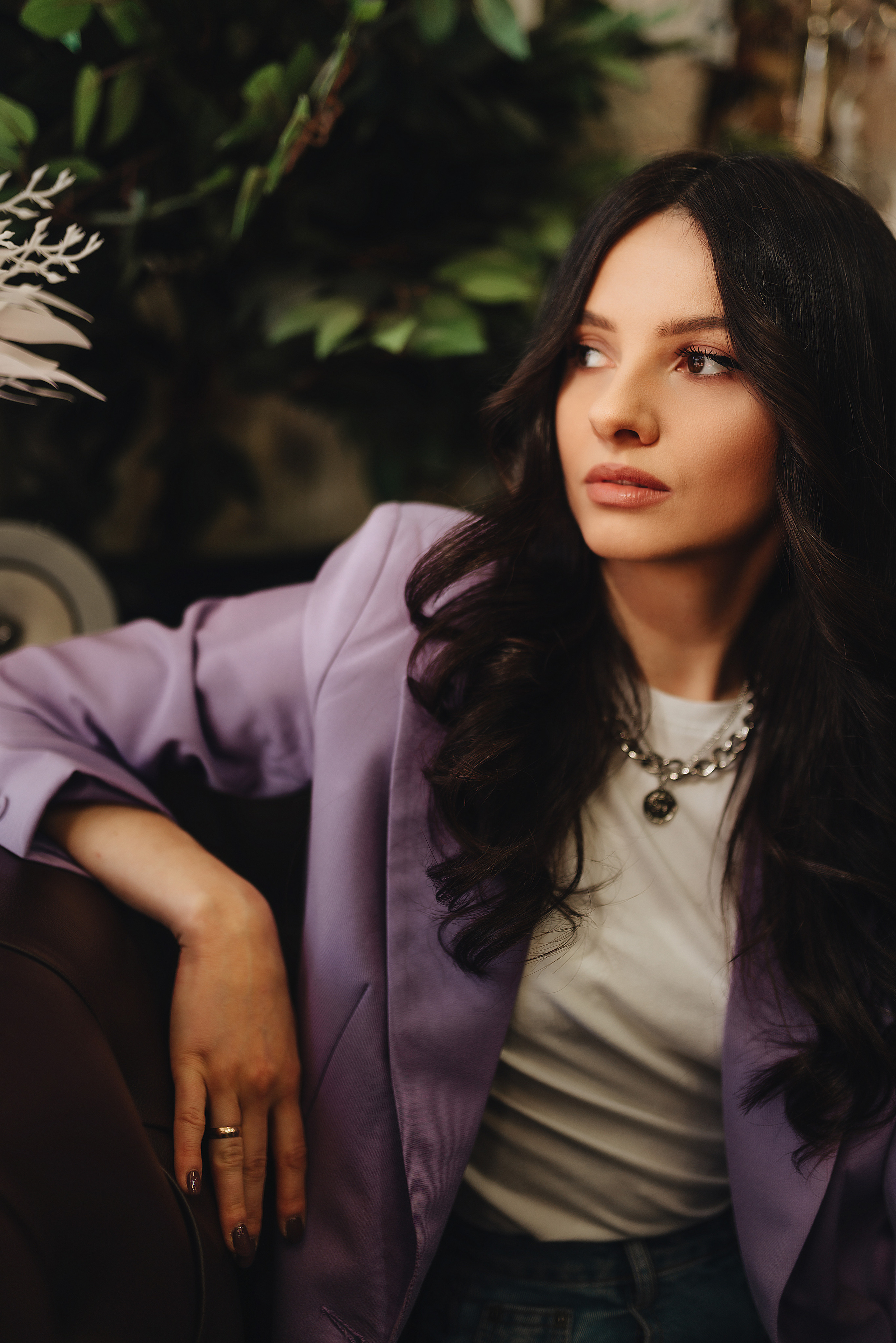 Татьяна | Съемка в цветочном магазине + прогулка. Фотограф Карина Шмулёва. Воронеж и область