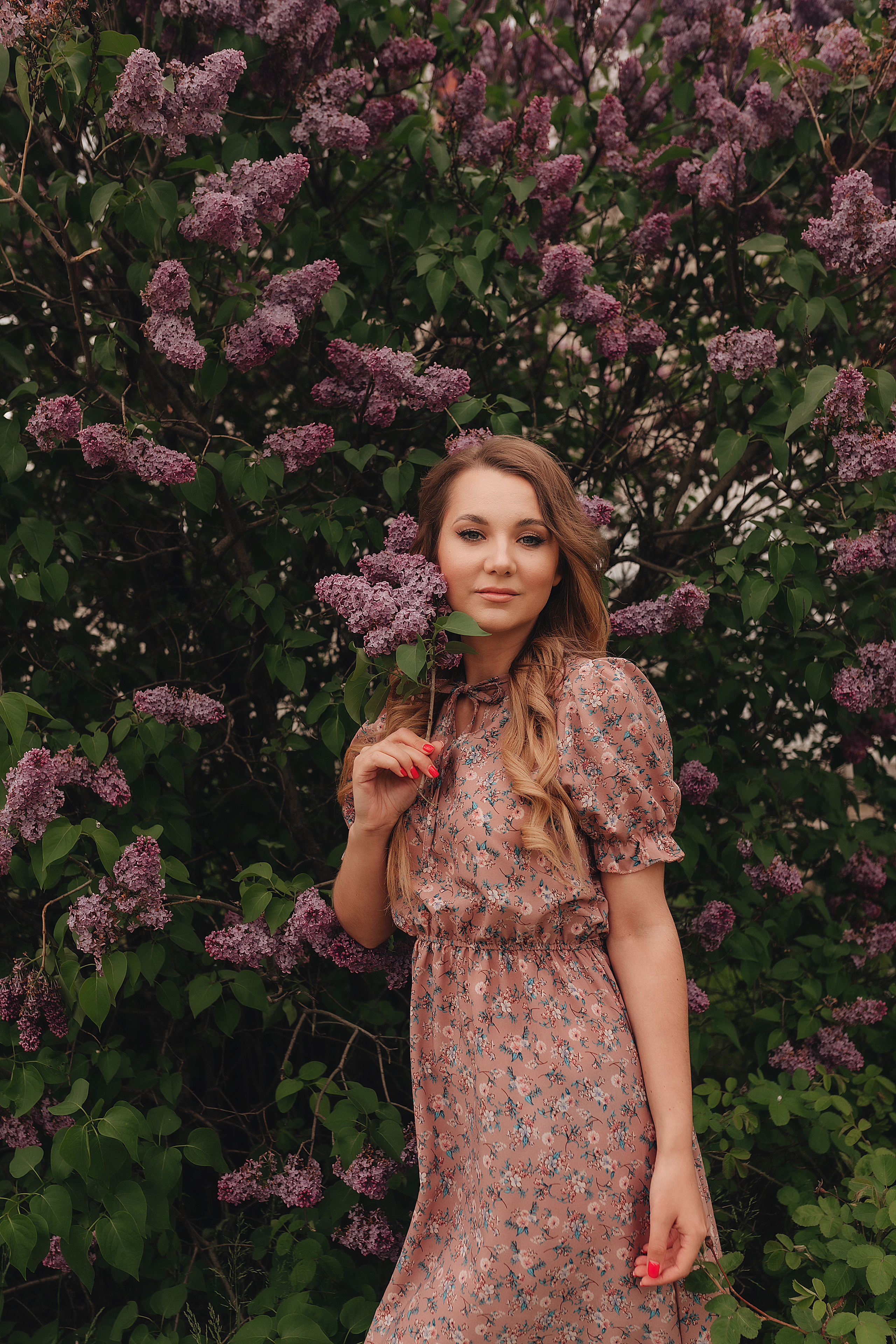 Елена | Съёмка в сирени. Фотограф Карина Шмулёва. Воронеж и область