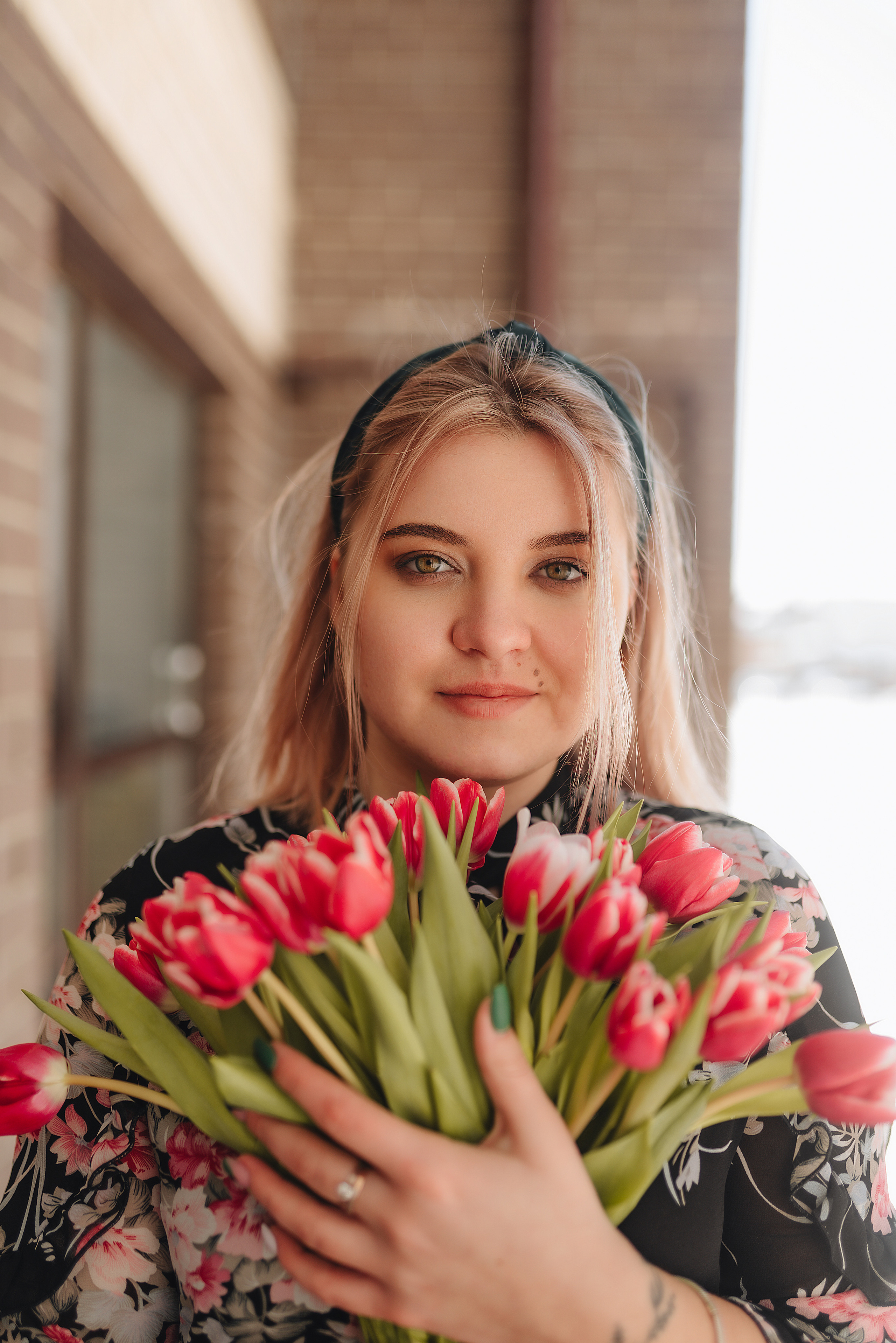 Наталья | Прогулка с тюльпанами. Фотограф Карина Шмулёва. Воронеж и область