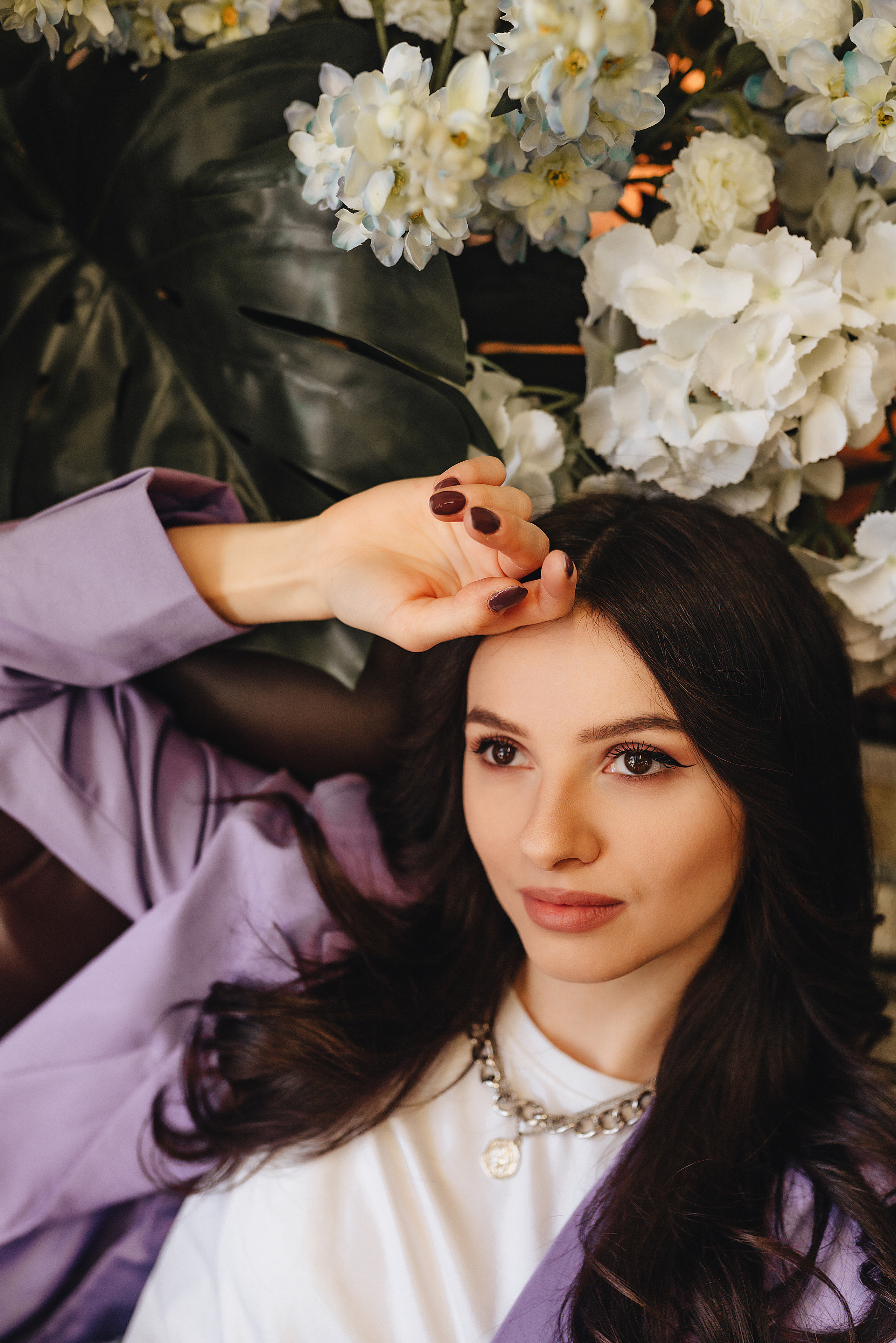 Татьяна | Съемка в цветочном магазине + прогулка. Фотограф Карина Шмулёва. Воронеж и область