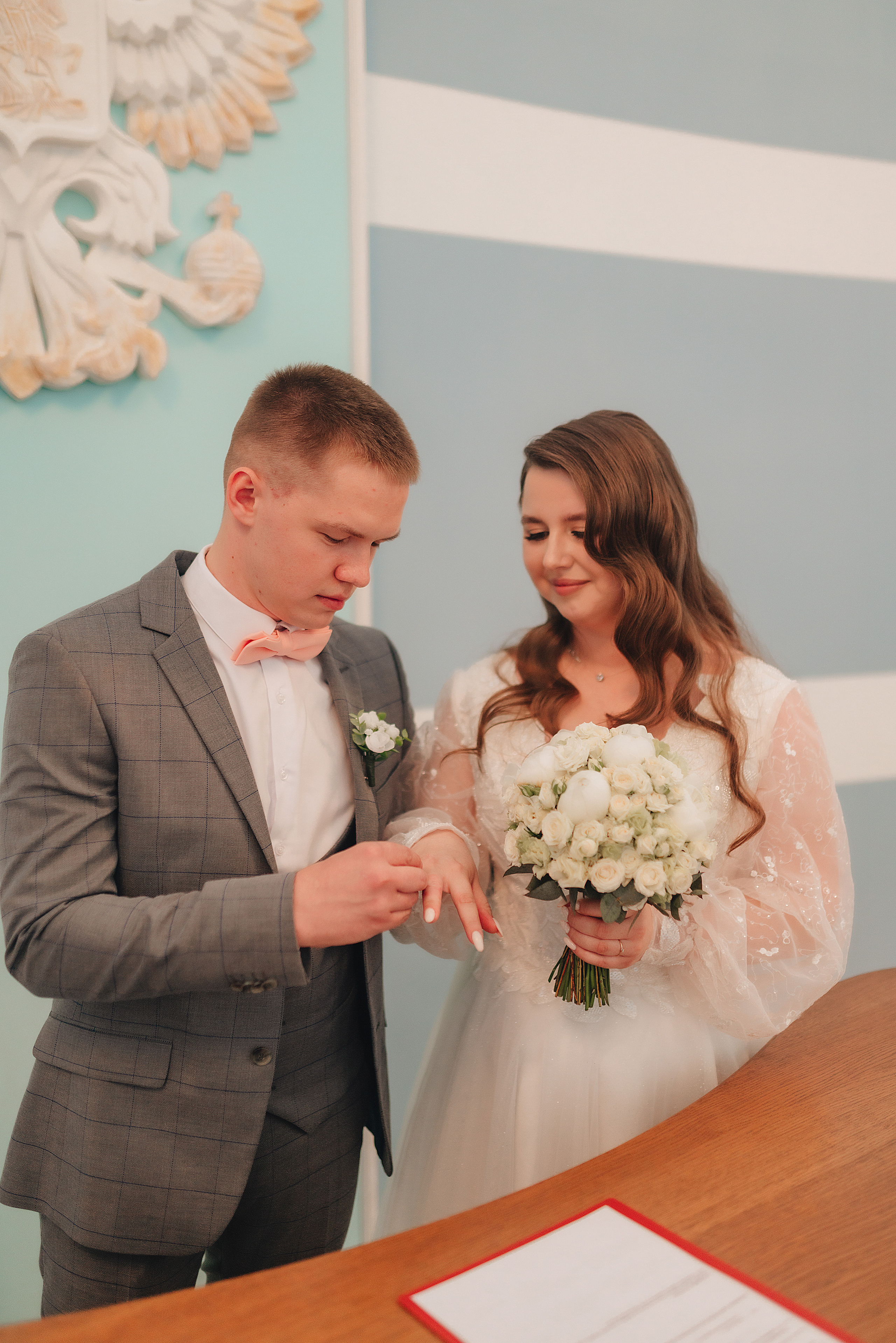 Часовая съёмка в ЗАГСе. Фотограф Карина Шмулёва. Воронеж и область