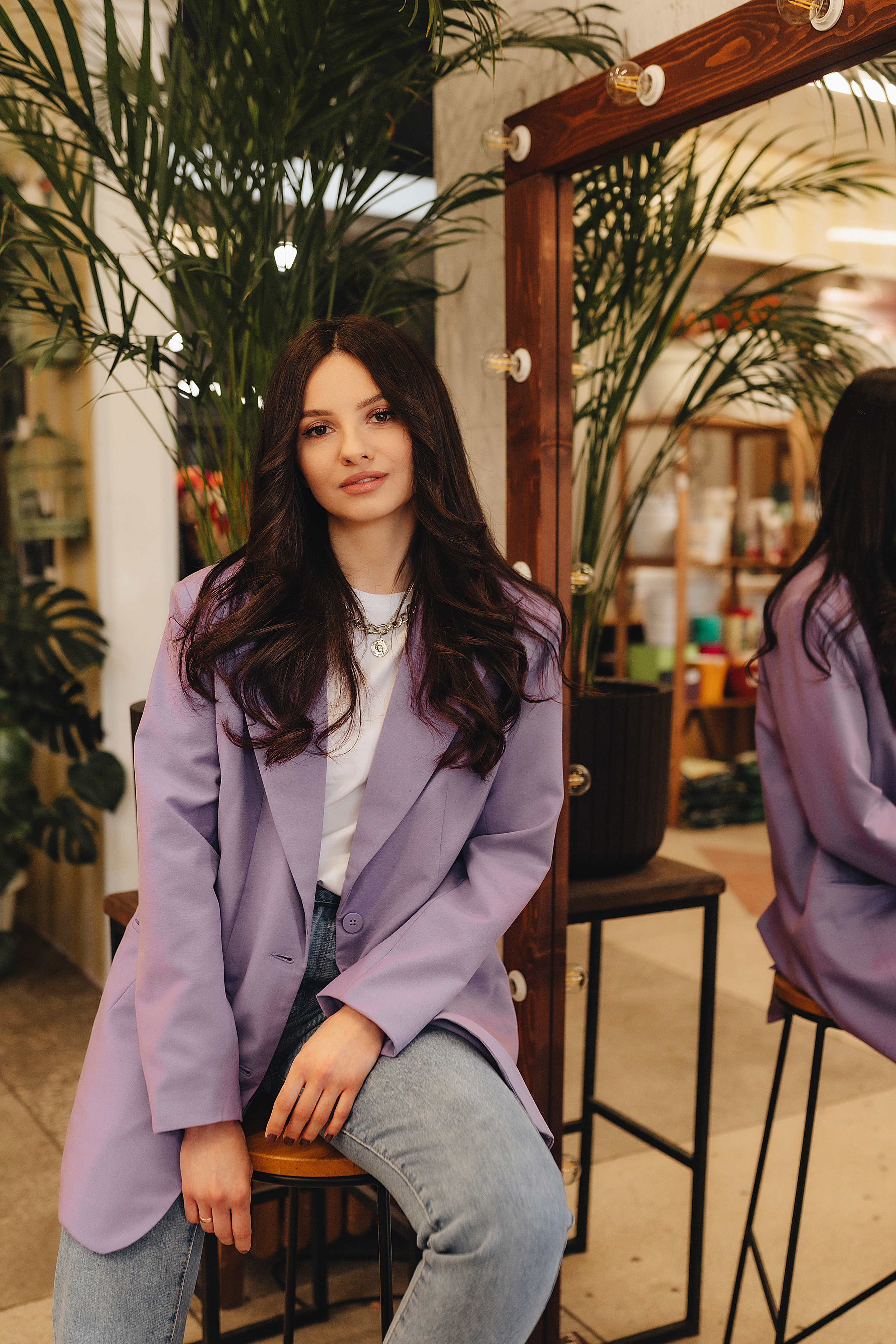 Татьяна | Съемка в цветочном магазине + прогулка. Фотограф Карина Шмулёва. Воронеж и область