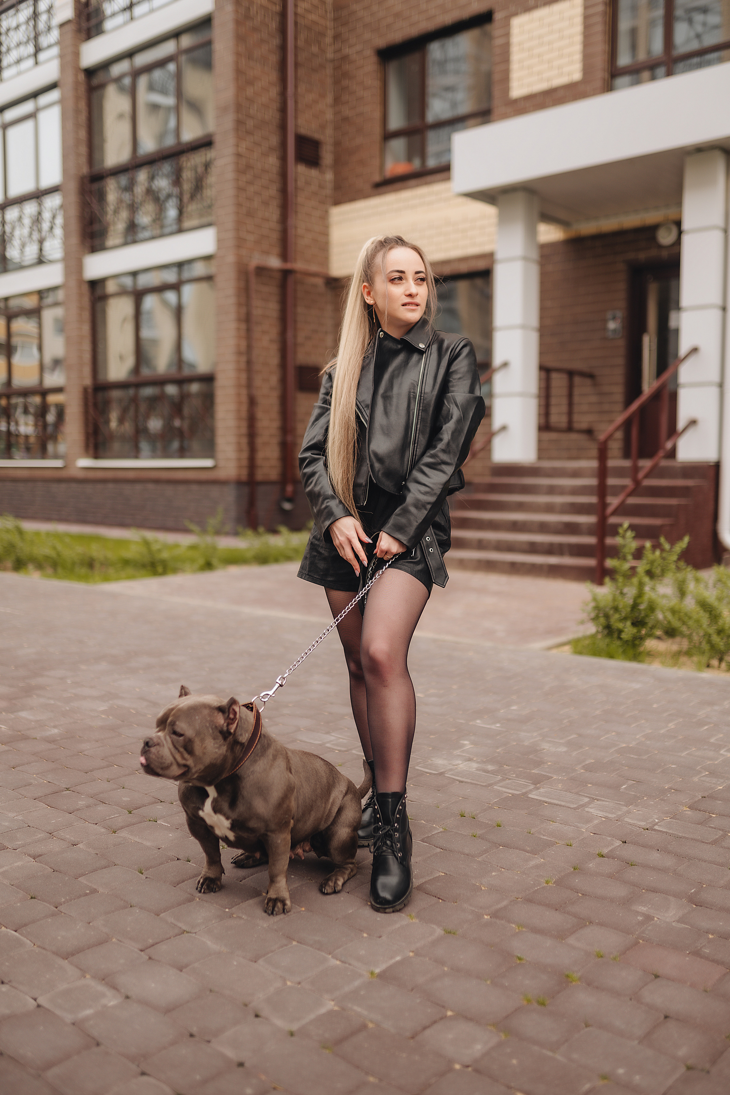 Алёна | Фотосессия с собаками. Фотограф Карина Шмулёва. Воронеж и область