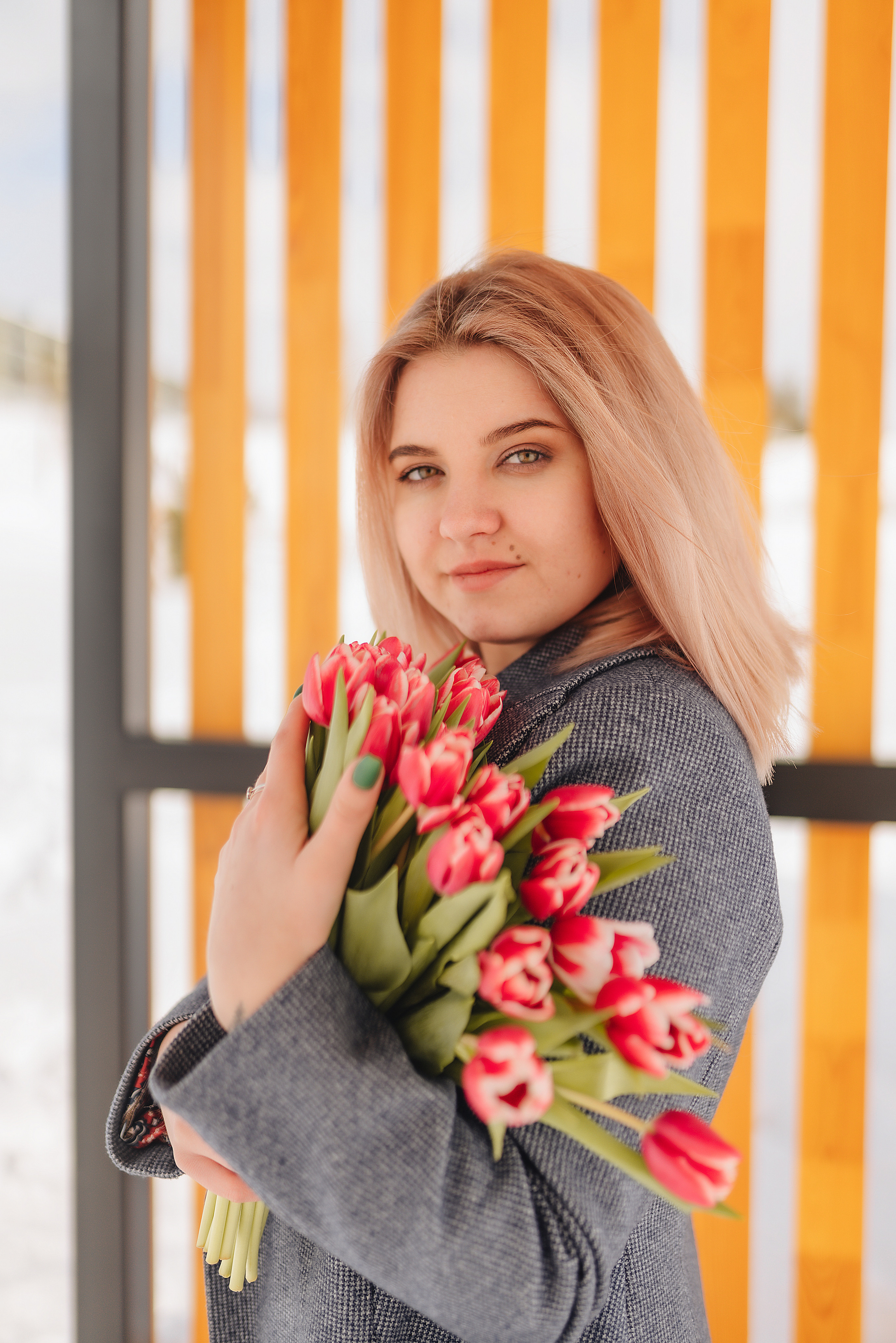 Наталья | Прогулка с тюльпанами. Фотограф Карина Шмулёва. Воронеж и область