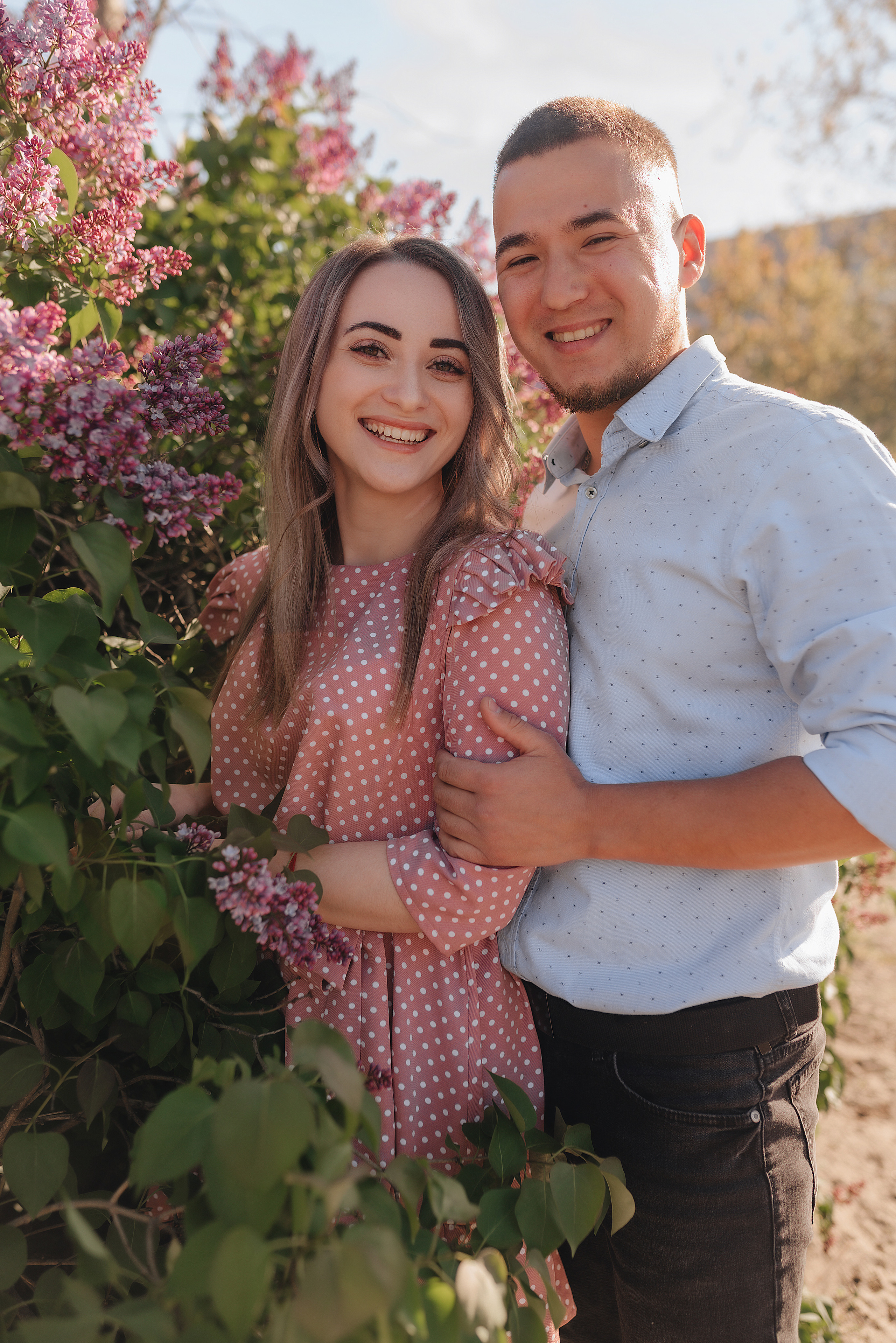 Алёна и Николай | Фото-день в сирени. Фотограф Карина Шмулёва. Воронеж и область