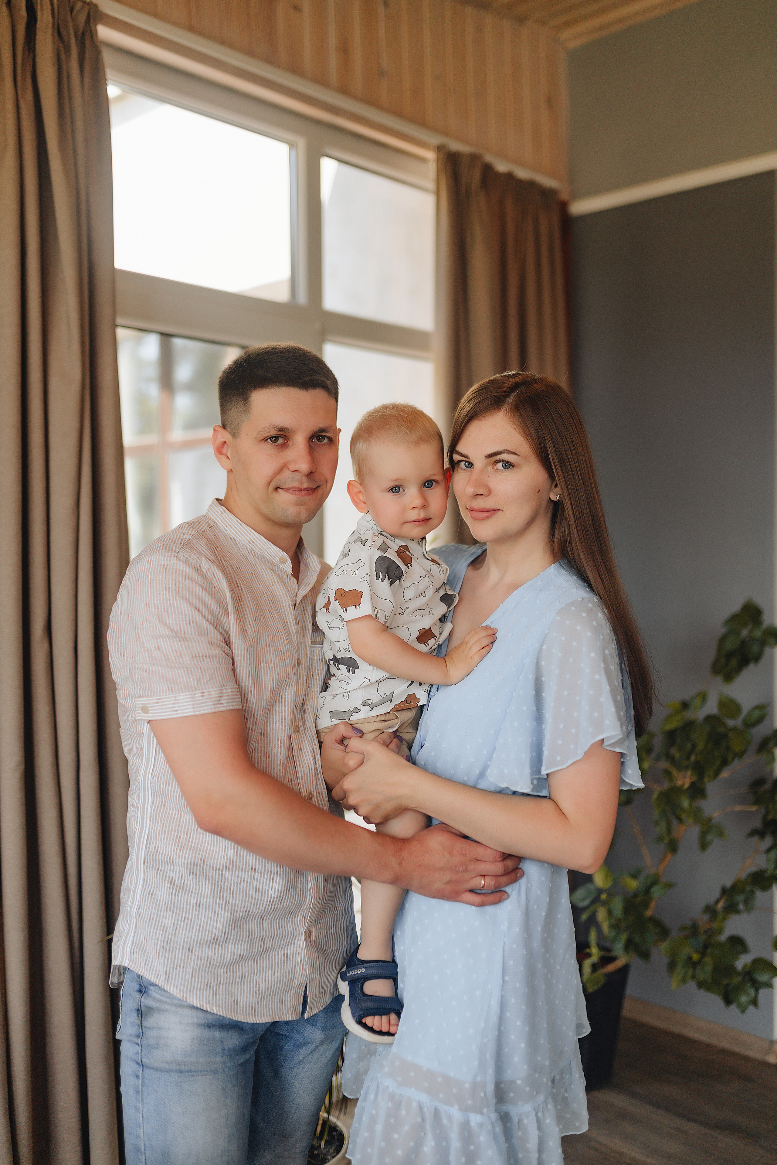 Семья Кобзевых | Отель Панорама. Фотограф Карина Шмулёва. Воронеж и область