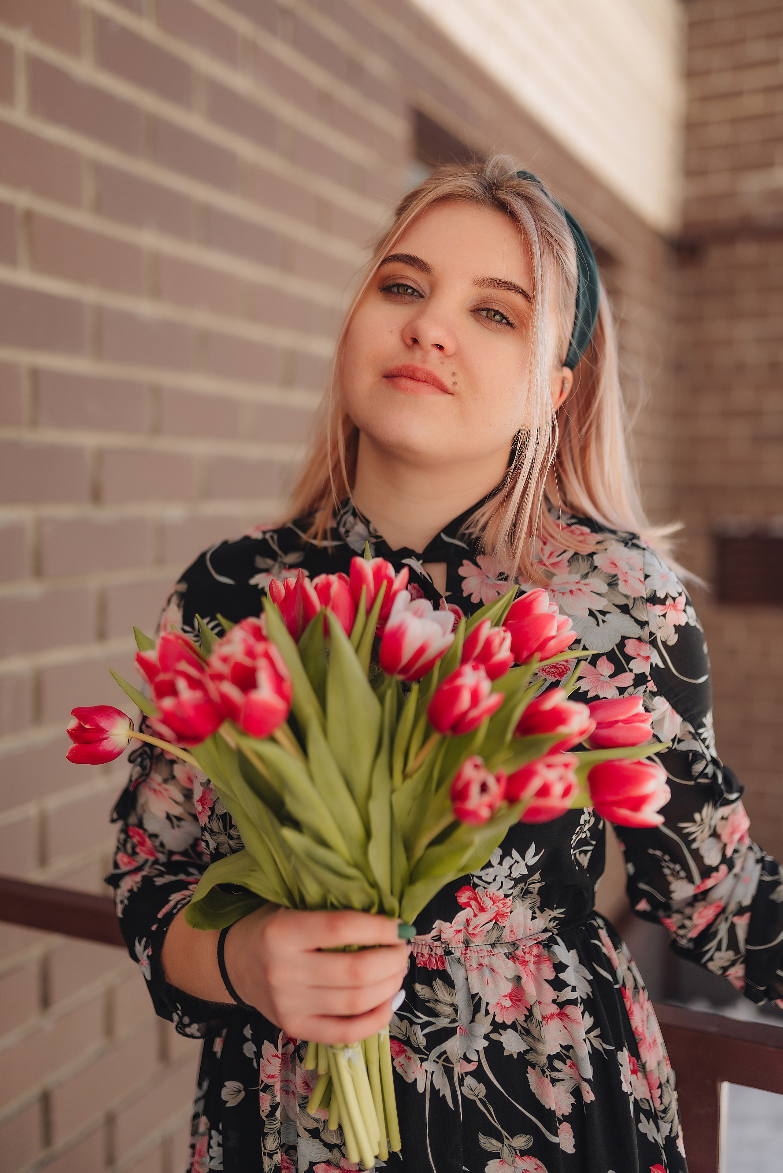 Наталья | Прогулка с тюльпанами. Фотограф Карина Шмулёва. Воронеж и область