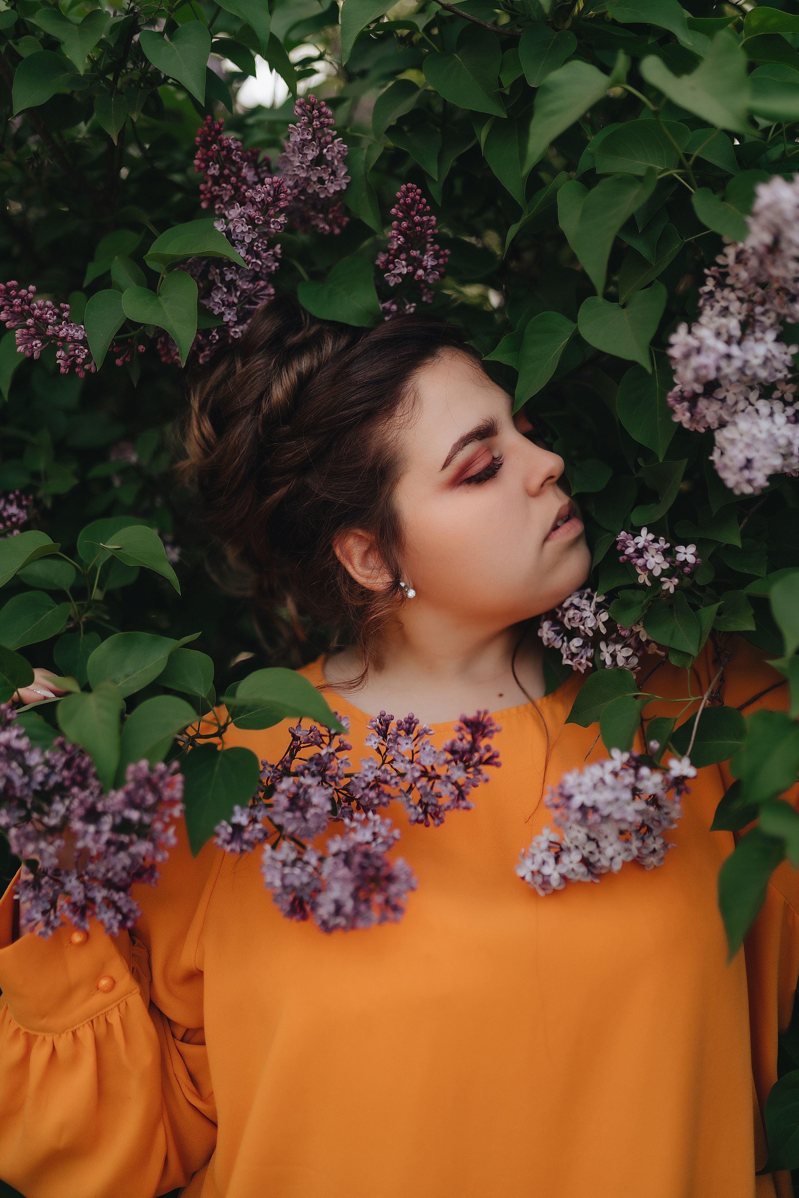Надежда | Съёмка в сирени. Фотограф Карина Шмулёва. Воронеж и область